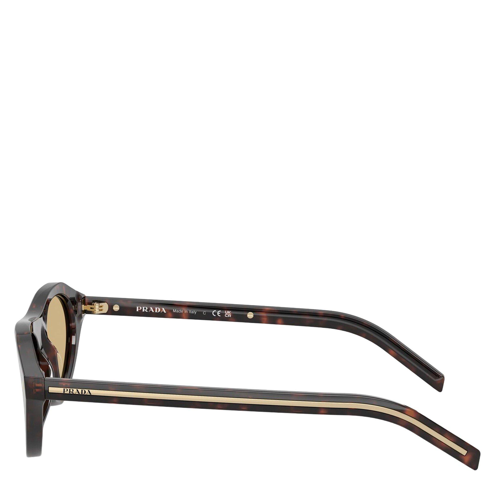 BROWN HAVANA - Prada - D-Frame Acetate Sunglasses - 3