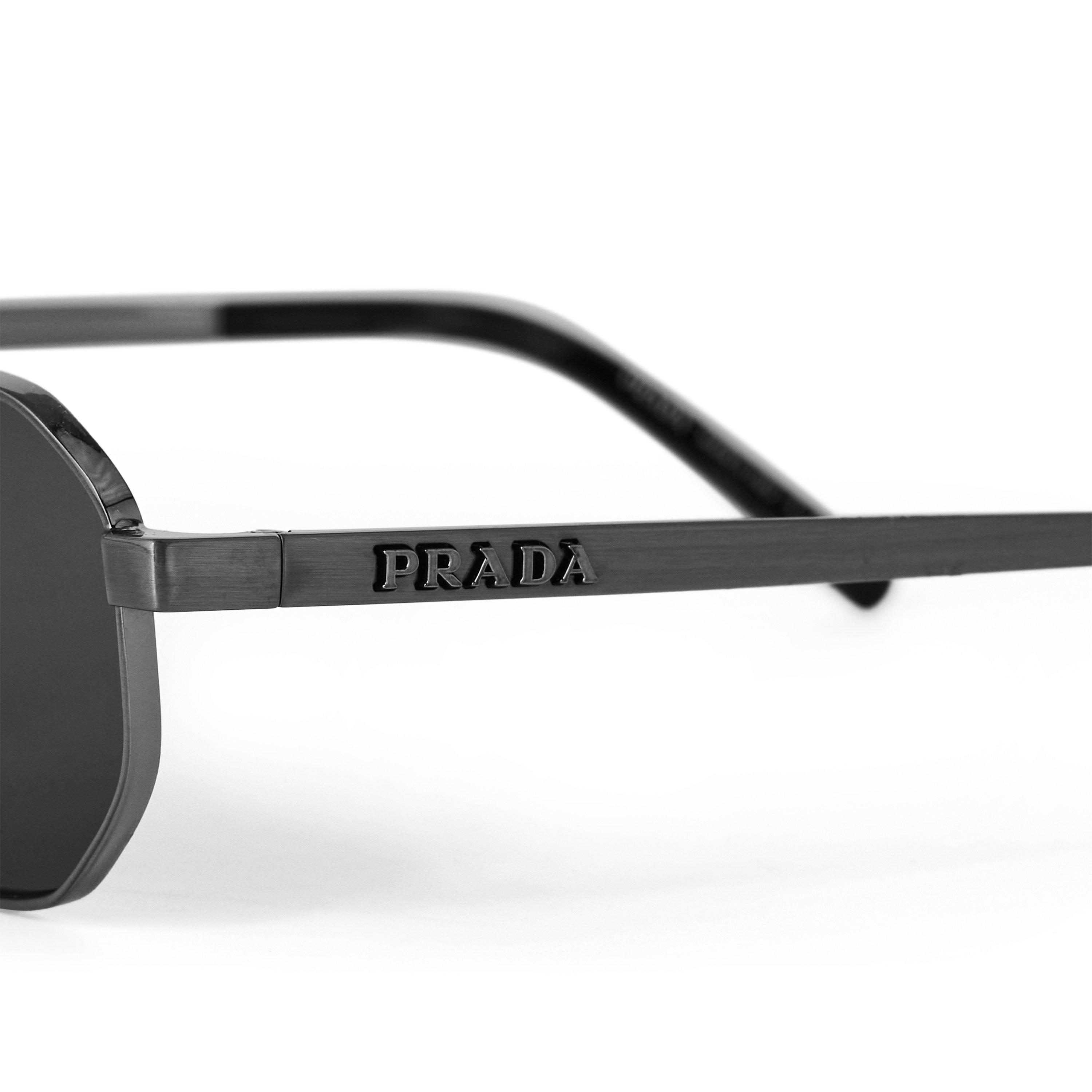 GREY - Prada - PRADA M METAL AVIATOR SG - 3