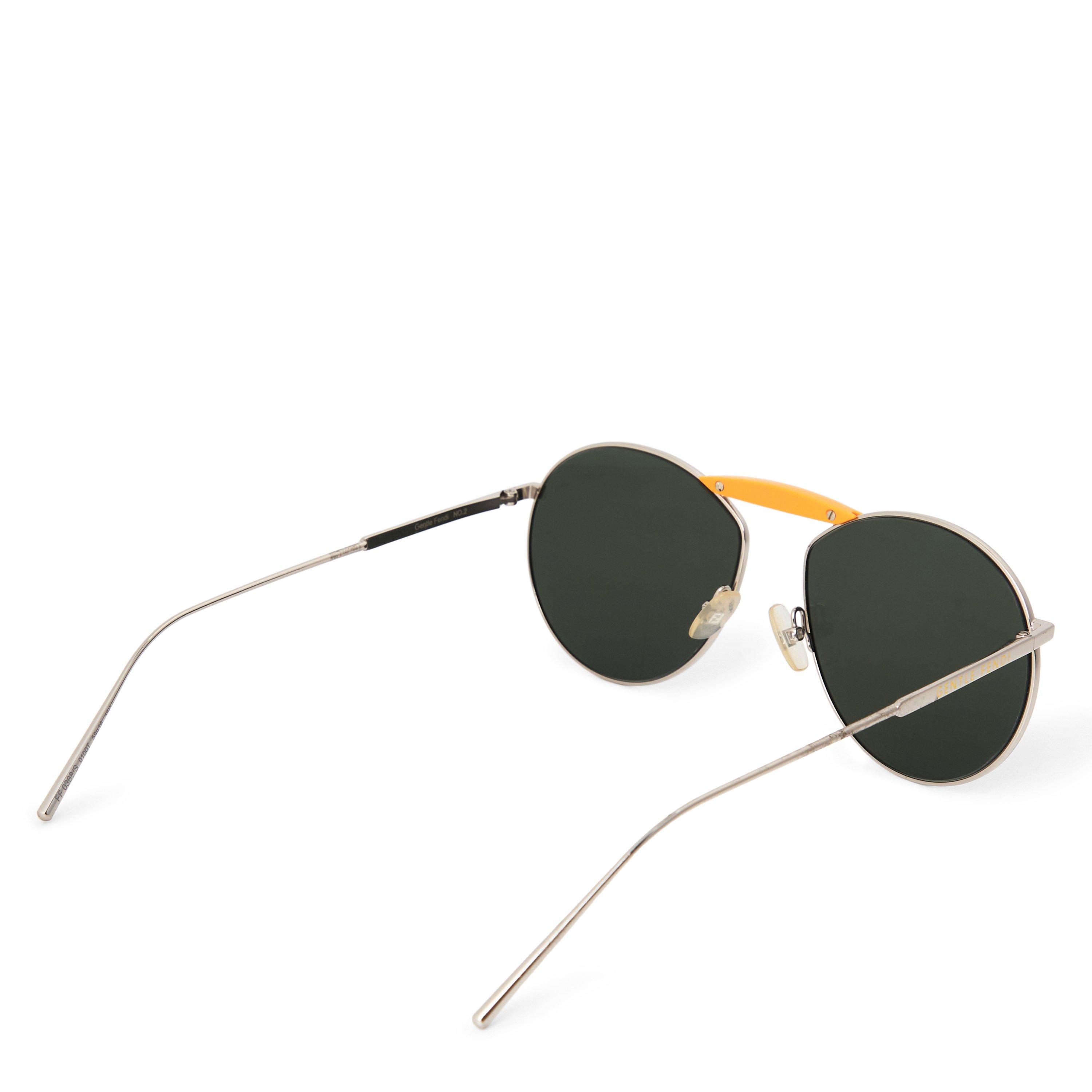 SILVER - Fendi - Women's FF0368/S Aviator Sunglasses - 2