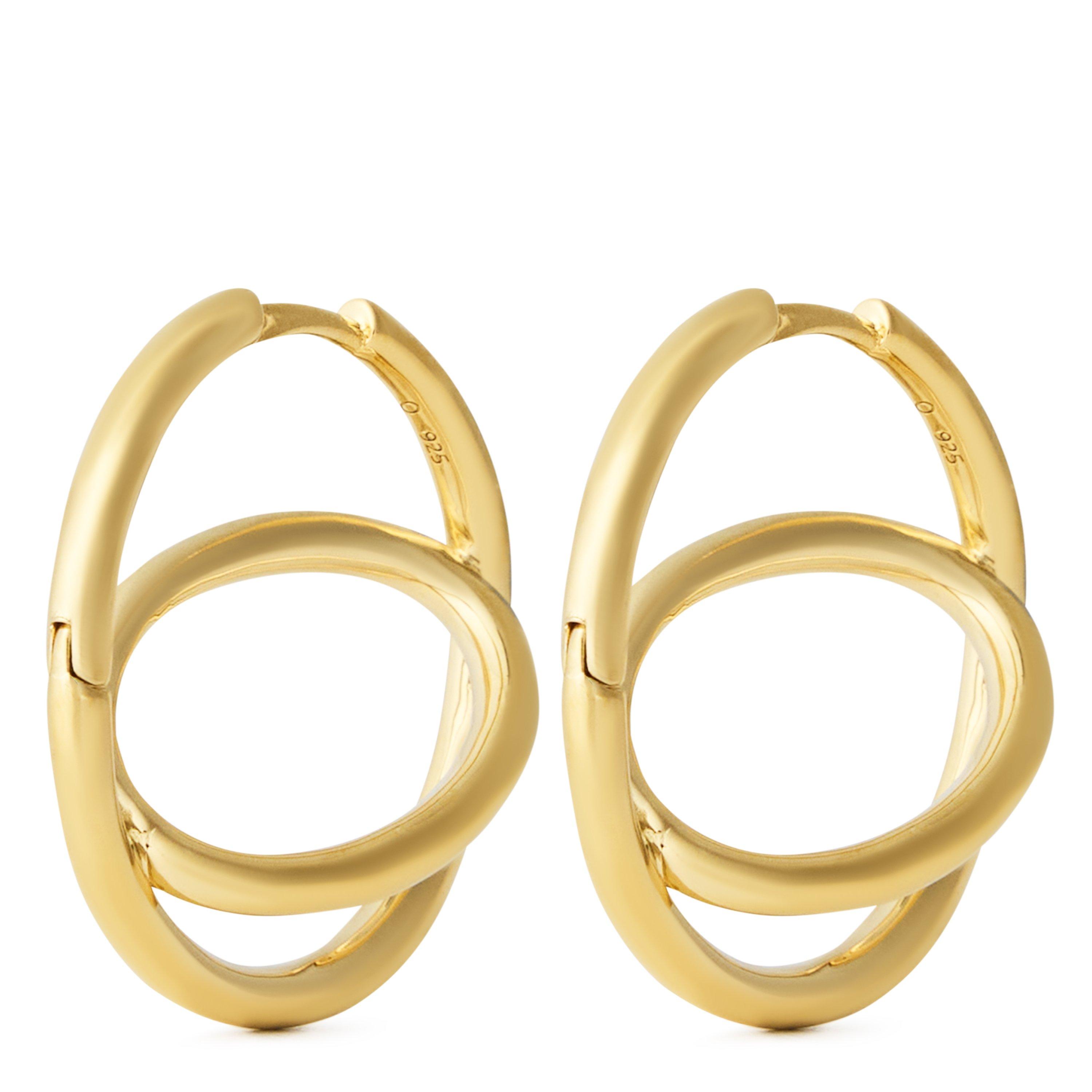 GOLD - Otiumberg - ROUND SPIRALIS HOOPS - 2