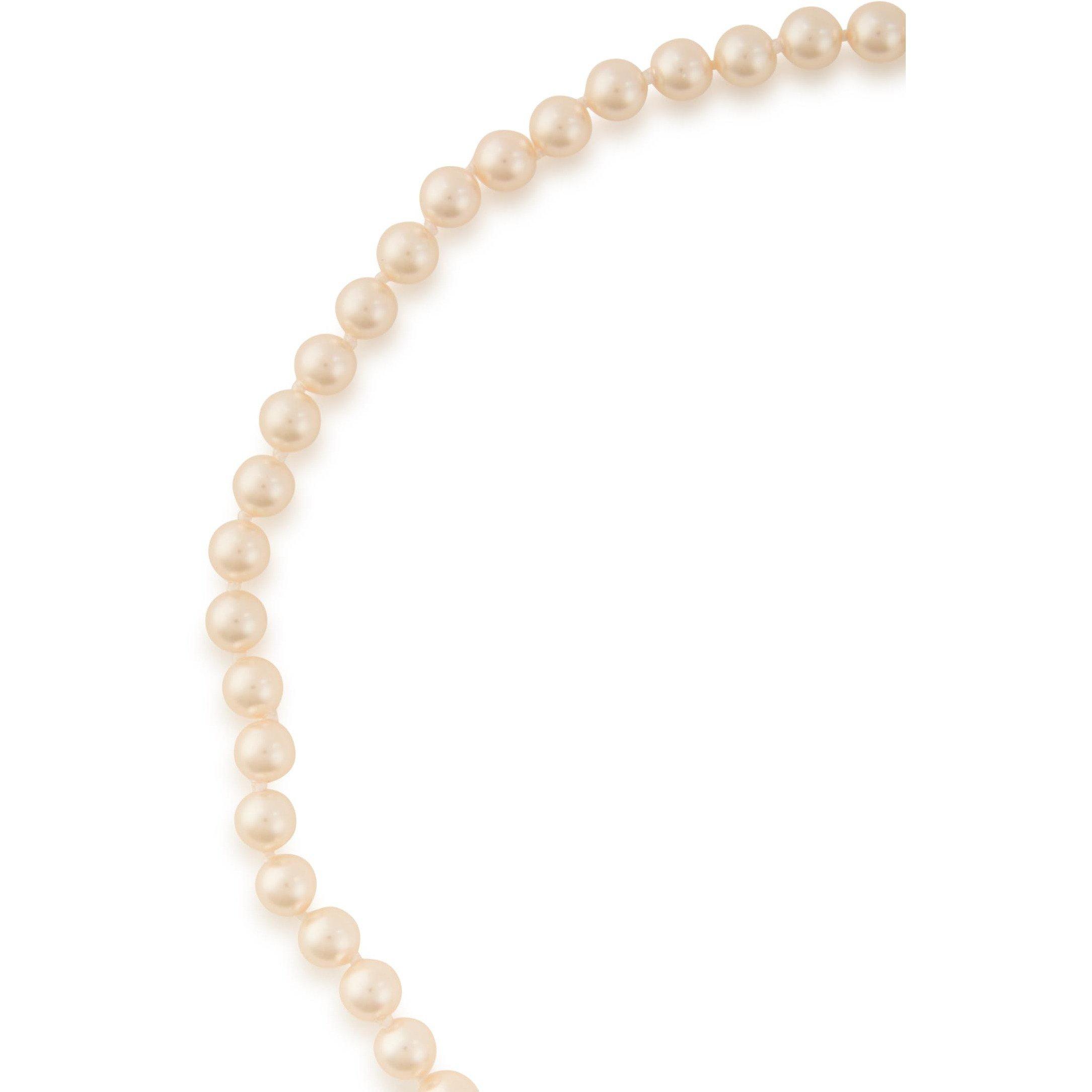 SILVER - Vivienne Westwood - Women's Rigoberta Pearl Pendant Necklace - 4