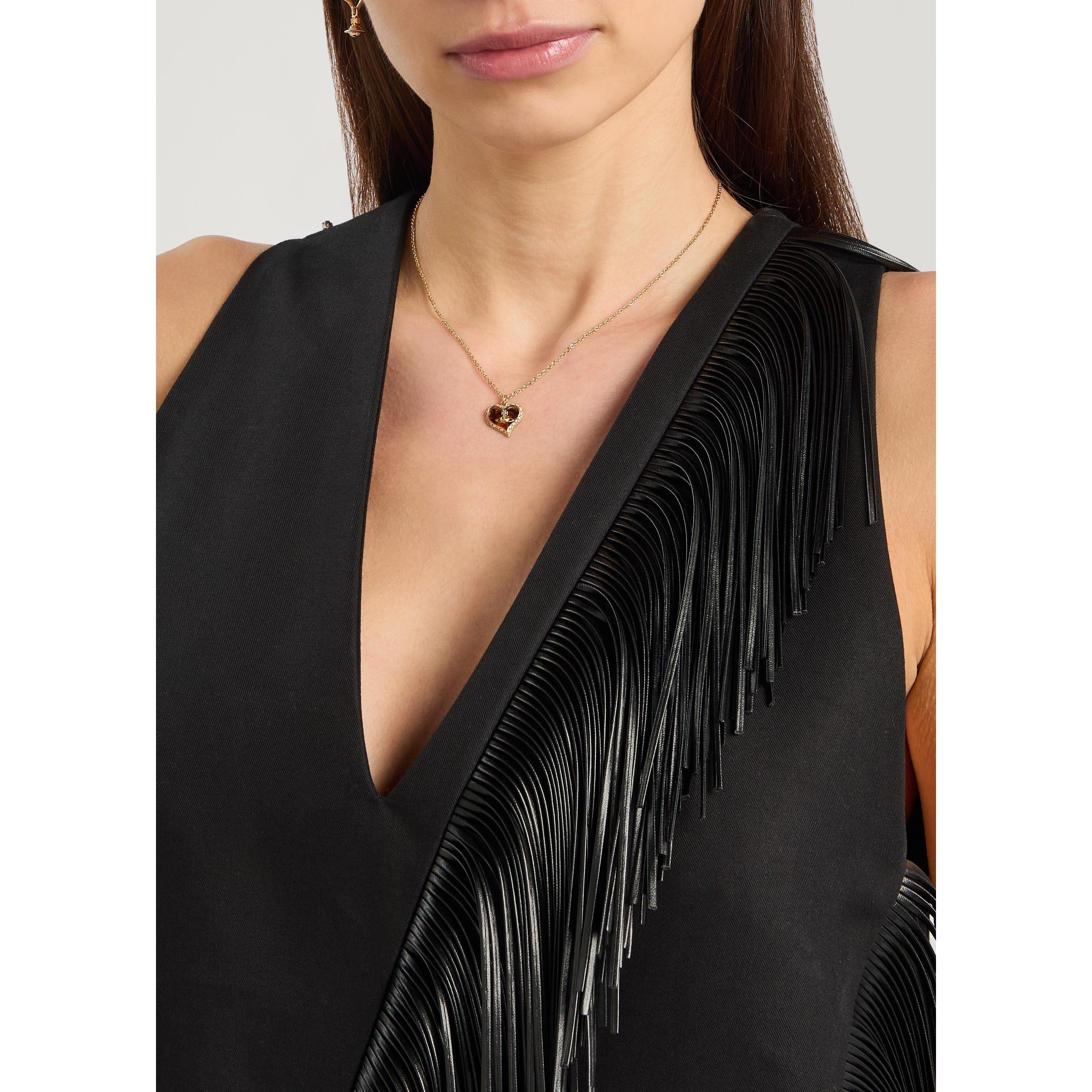 GOLD - Vivienne Westwood - Women's Petra Pendant Necklace - 3