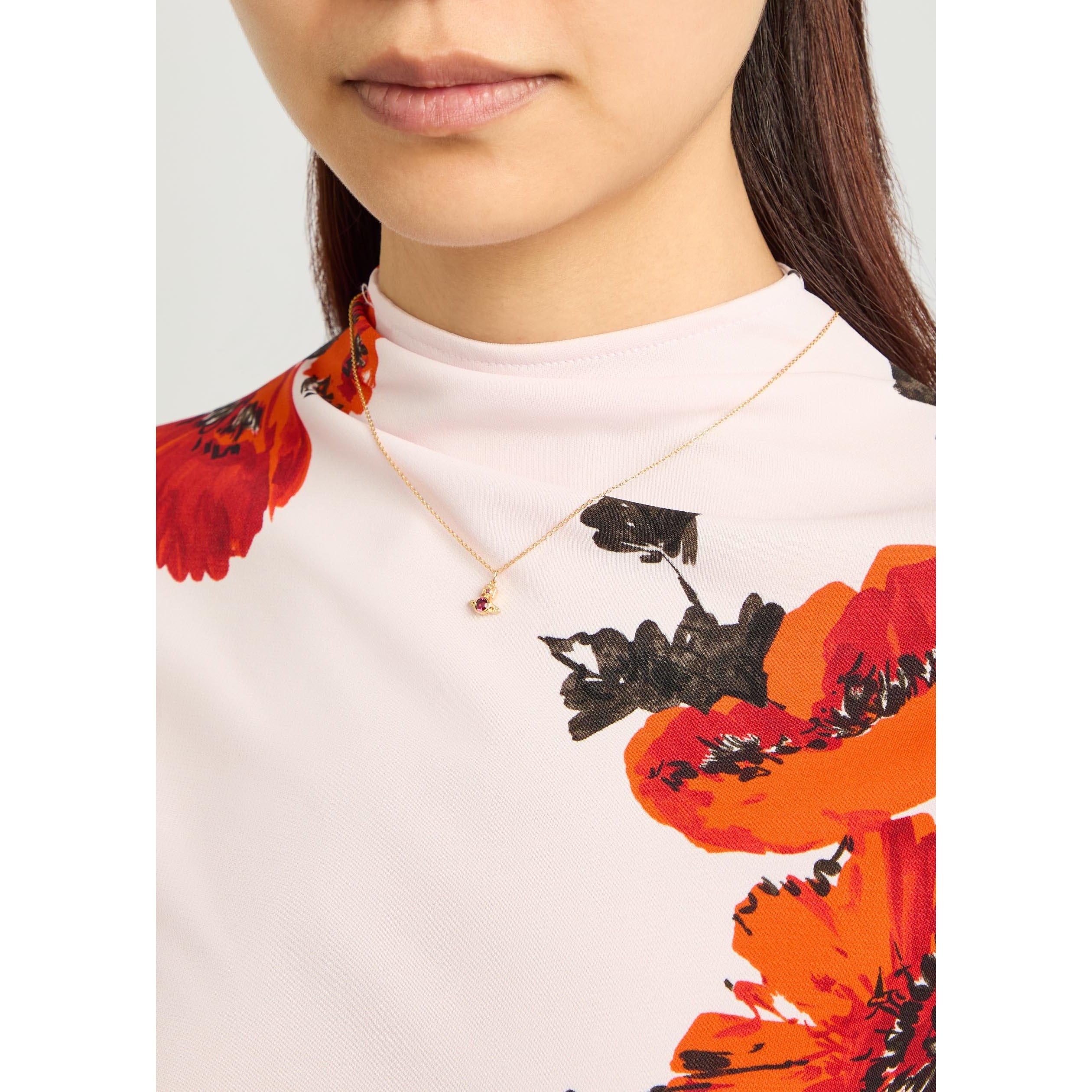 GOLD - Vivienne Westwood - Women's London Orb Pendant Necklace - 3