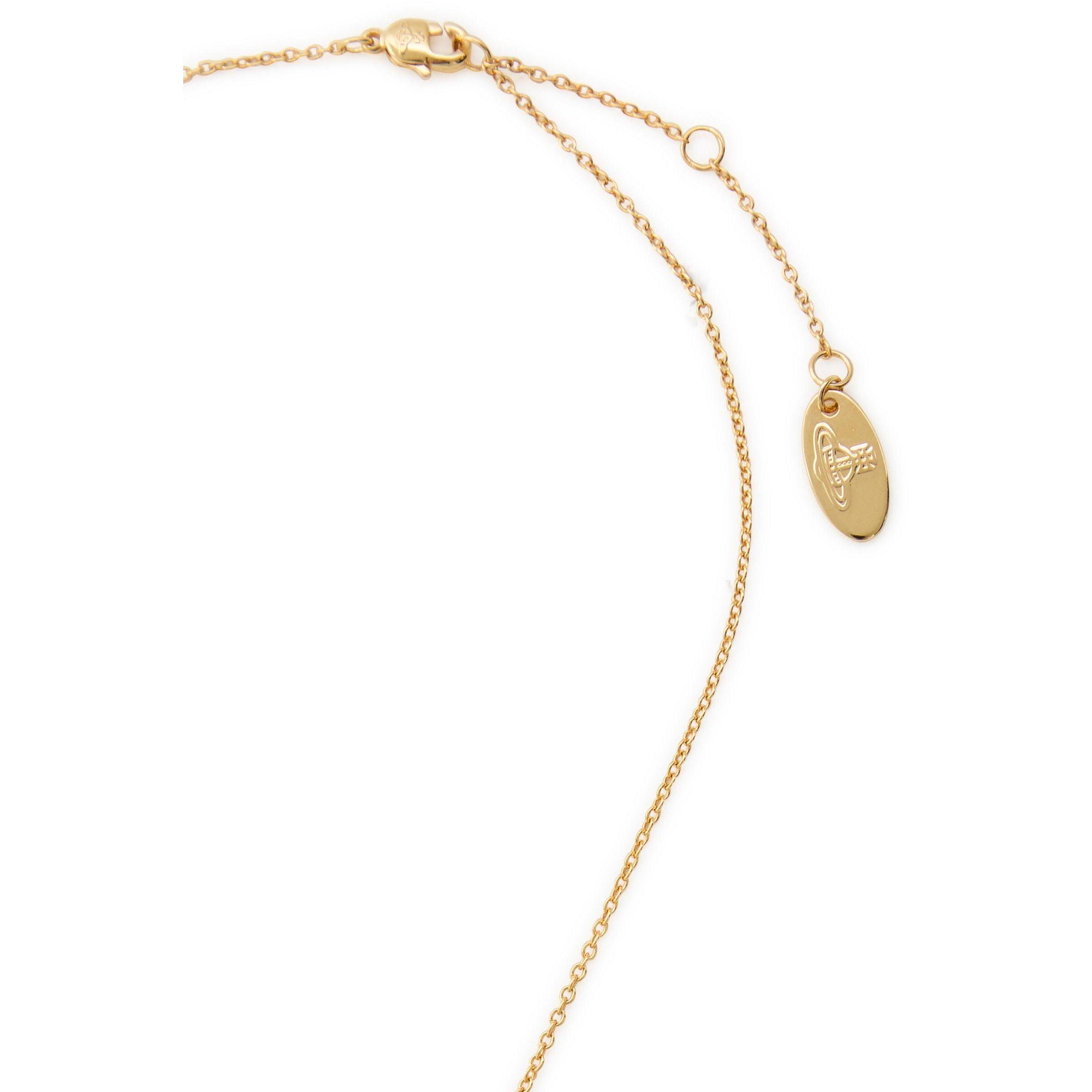 GOLD - Vivienne Westwood - Women's London Orb Pendant Necklace - 4