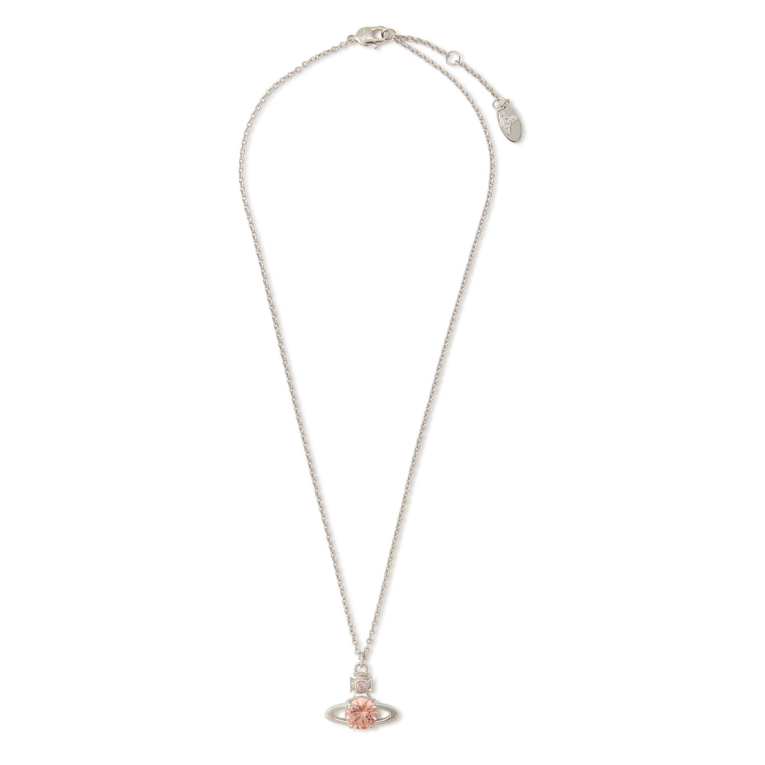 SILVER - Vivienne Westwood - Women's Reina Large Pendant Necklace - 2