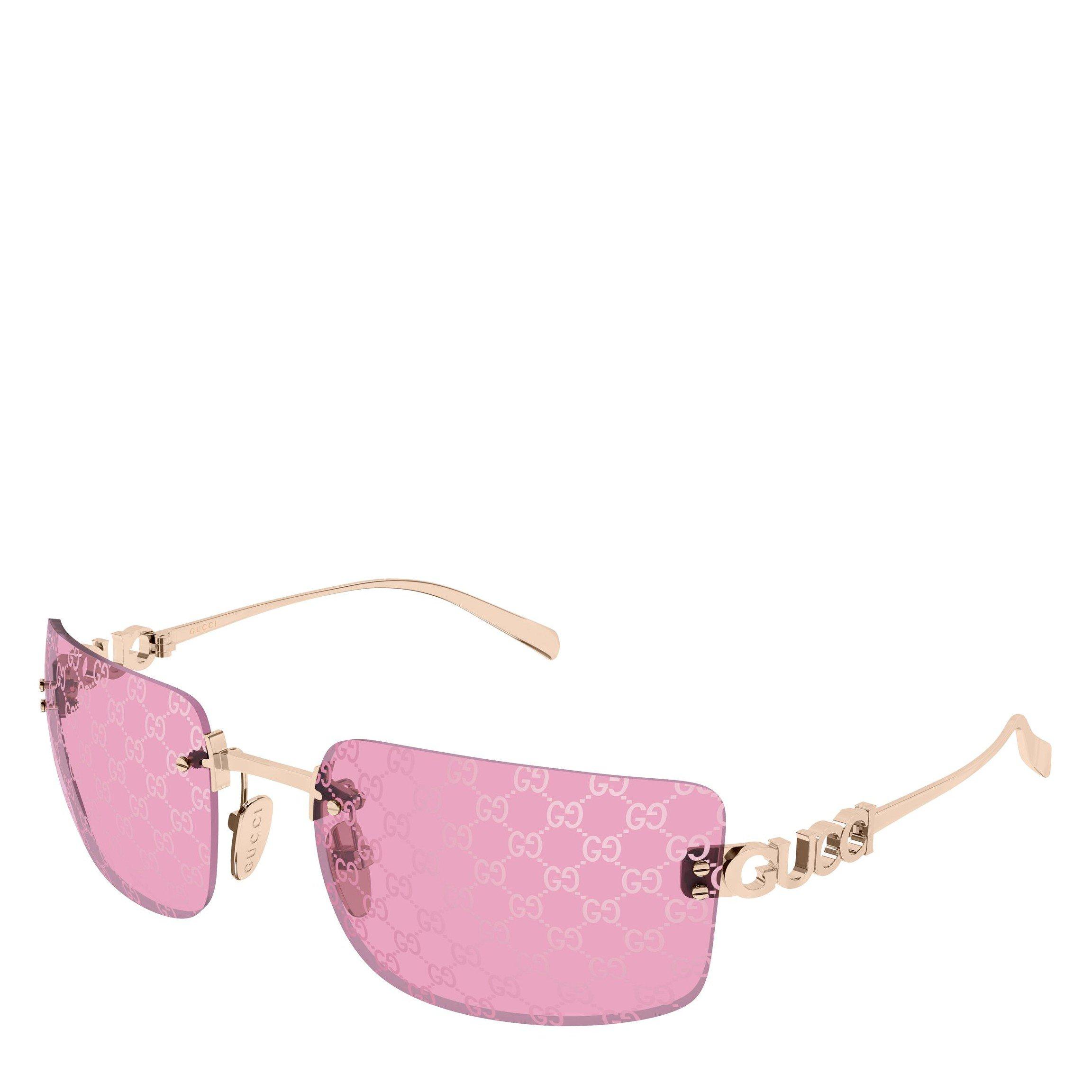 PINK - Gucci - GUCCI F RIMLESS LOGO DETAIL SG