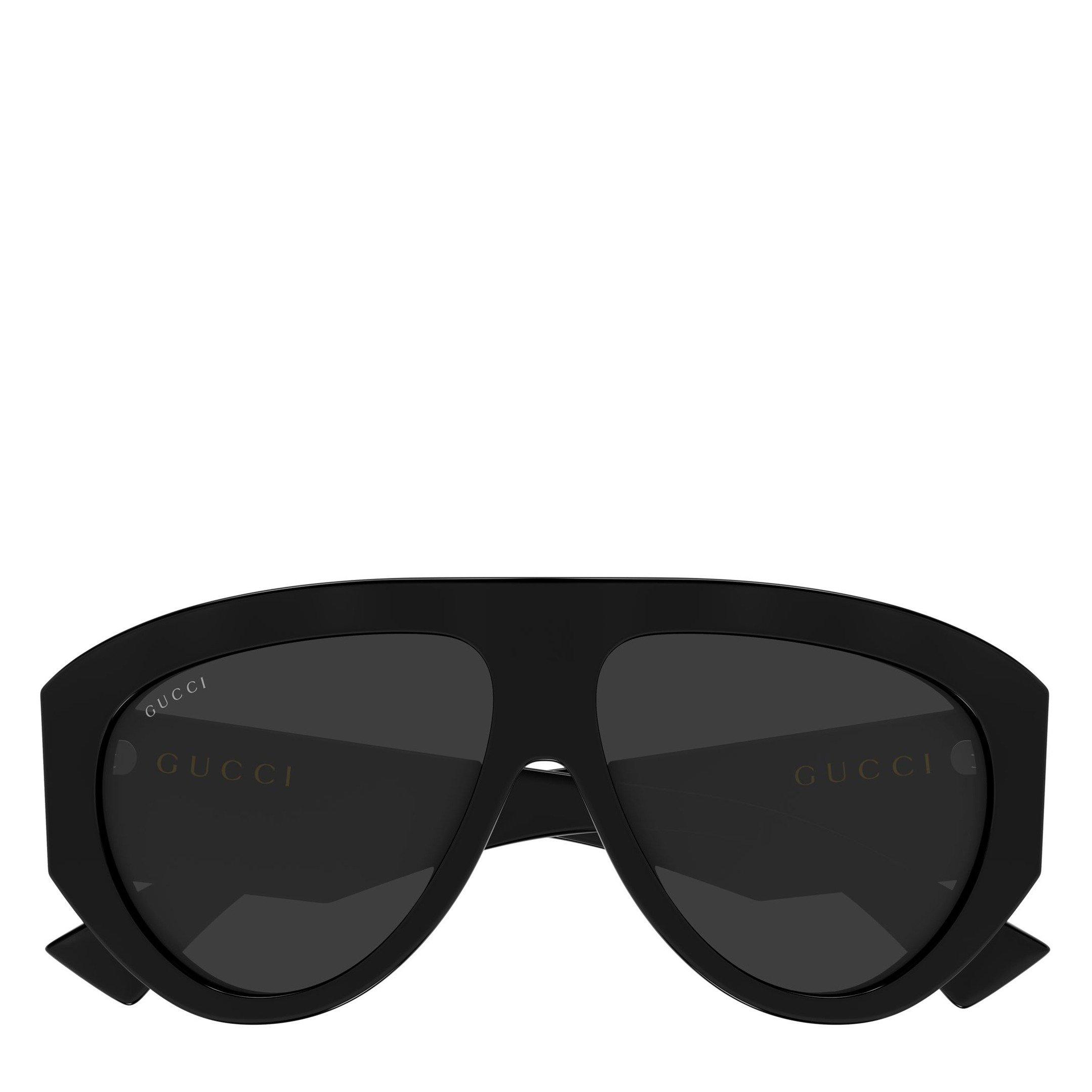 BLACK - Gucci - GUCCI U AVIATOR LOGO SG - 2