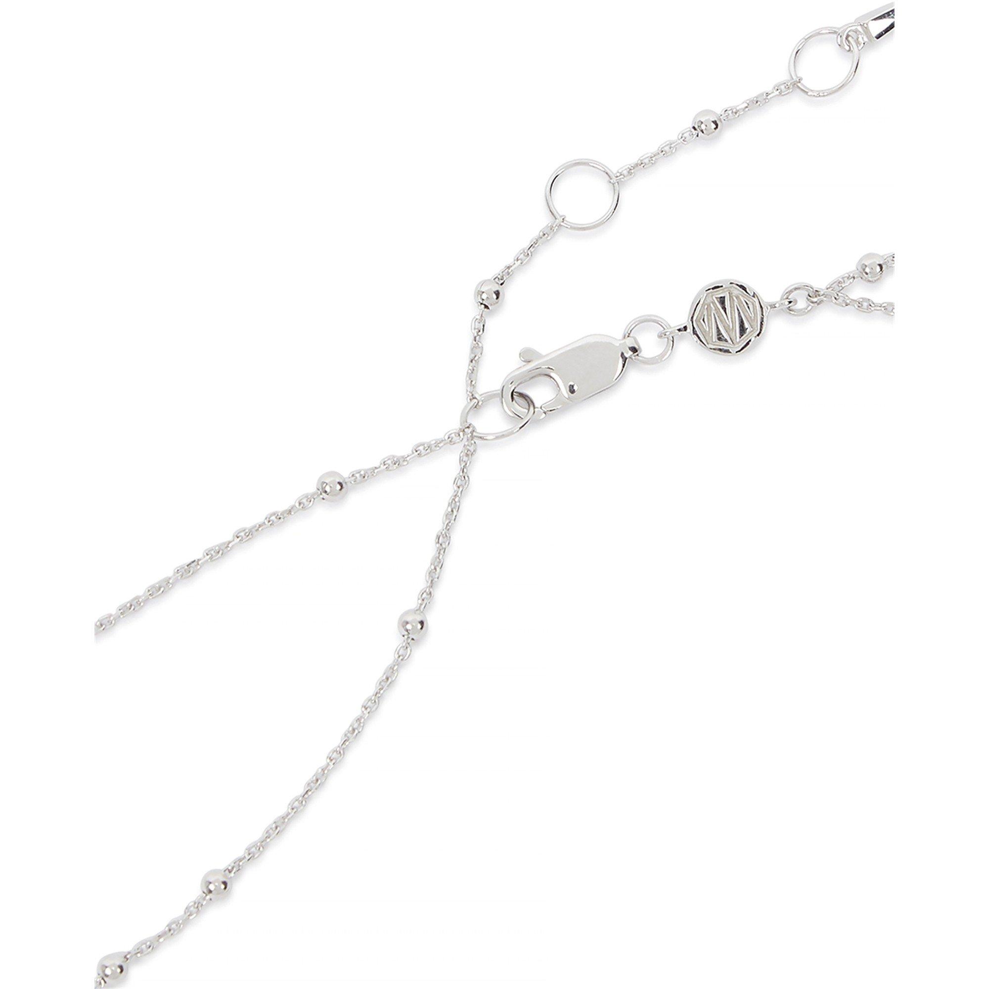 SILVER - Missoma - DOUBLE CHAIN NECKLACE09 - 3