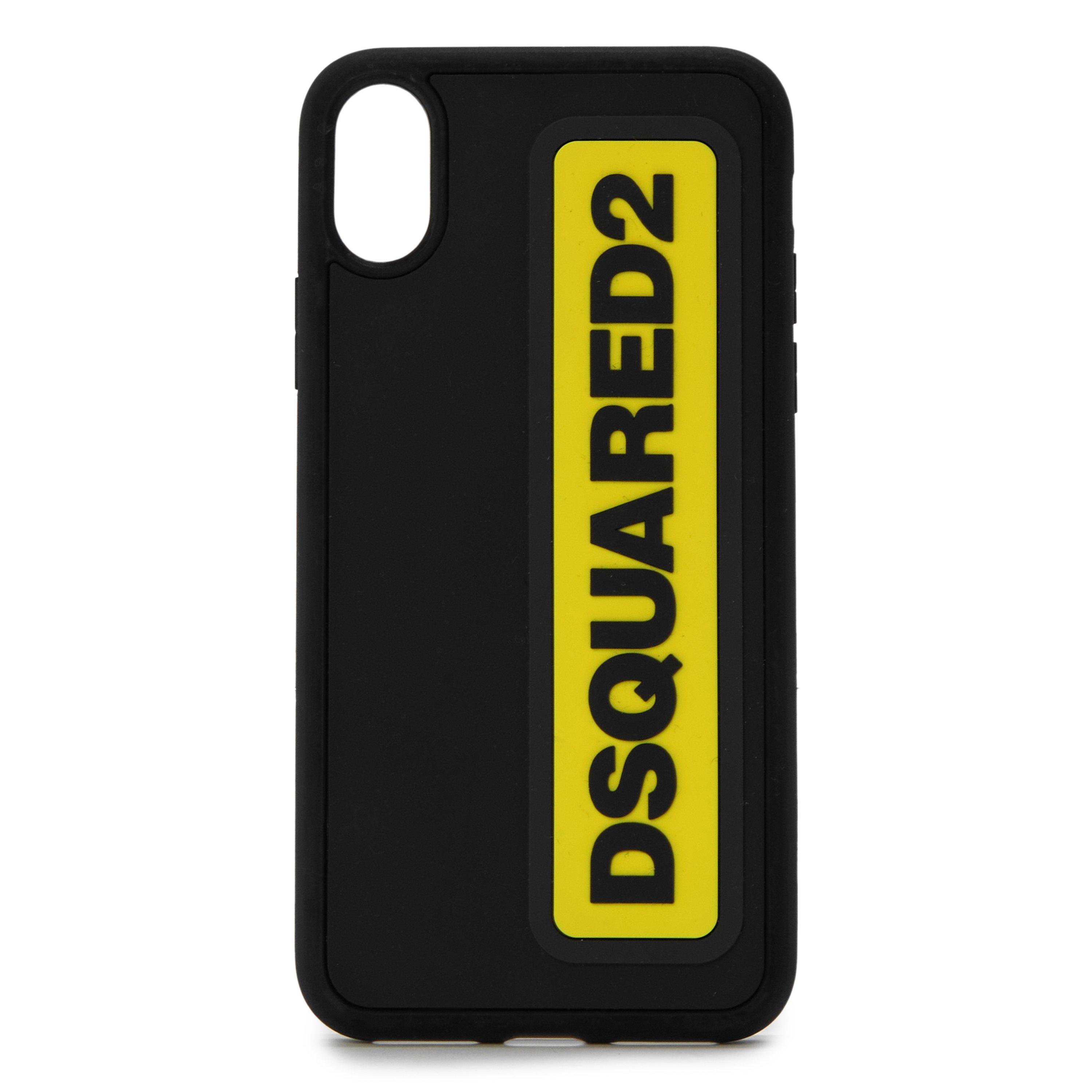 BLACK AND OTHER - DSquared2 - D2 LOGO IPHX CASE - 1
