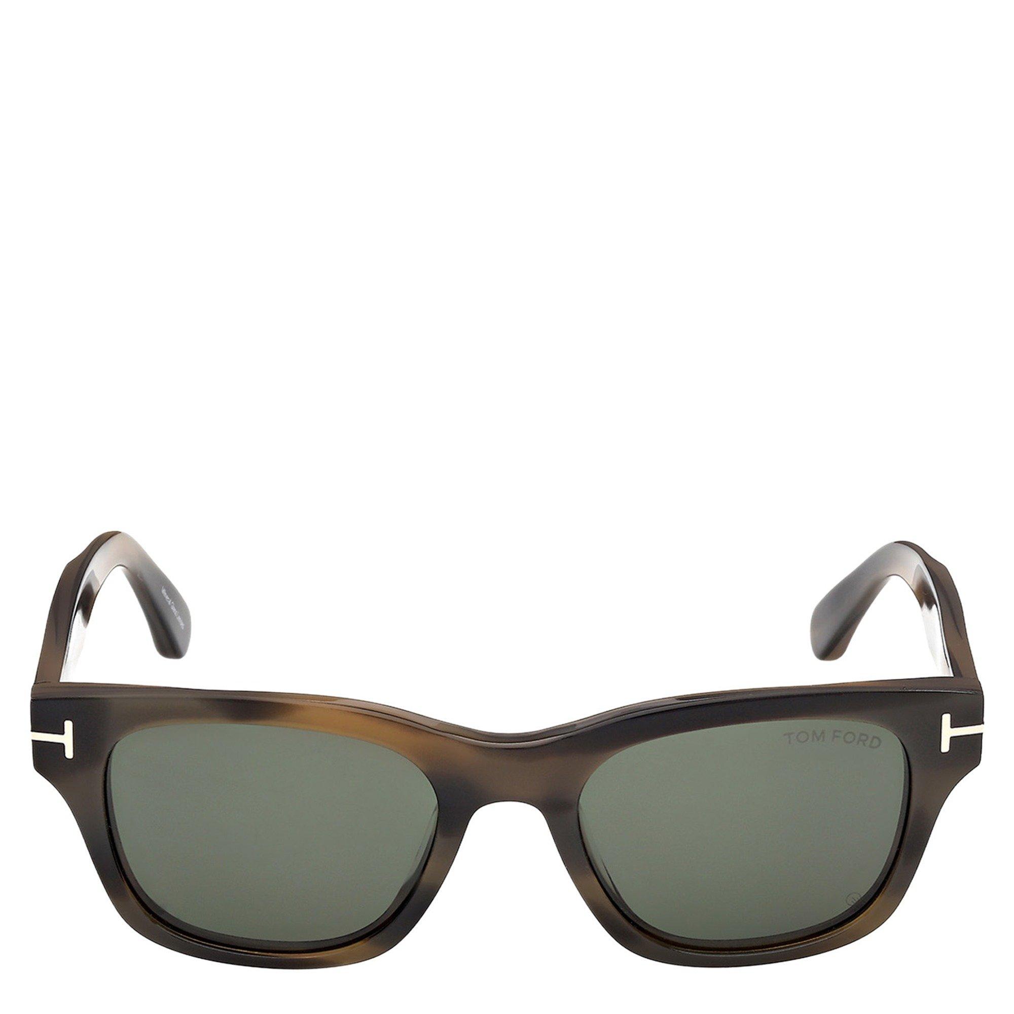 BROWN HAVANA - Tom Ford - TF M CALEB SQUARE ACETATE SG - 2