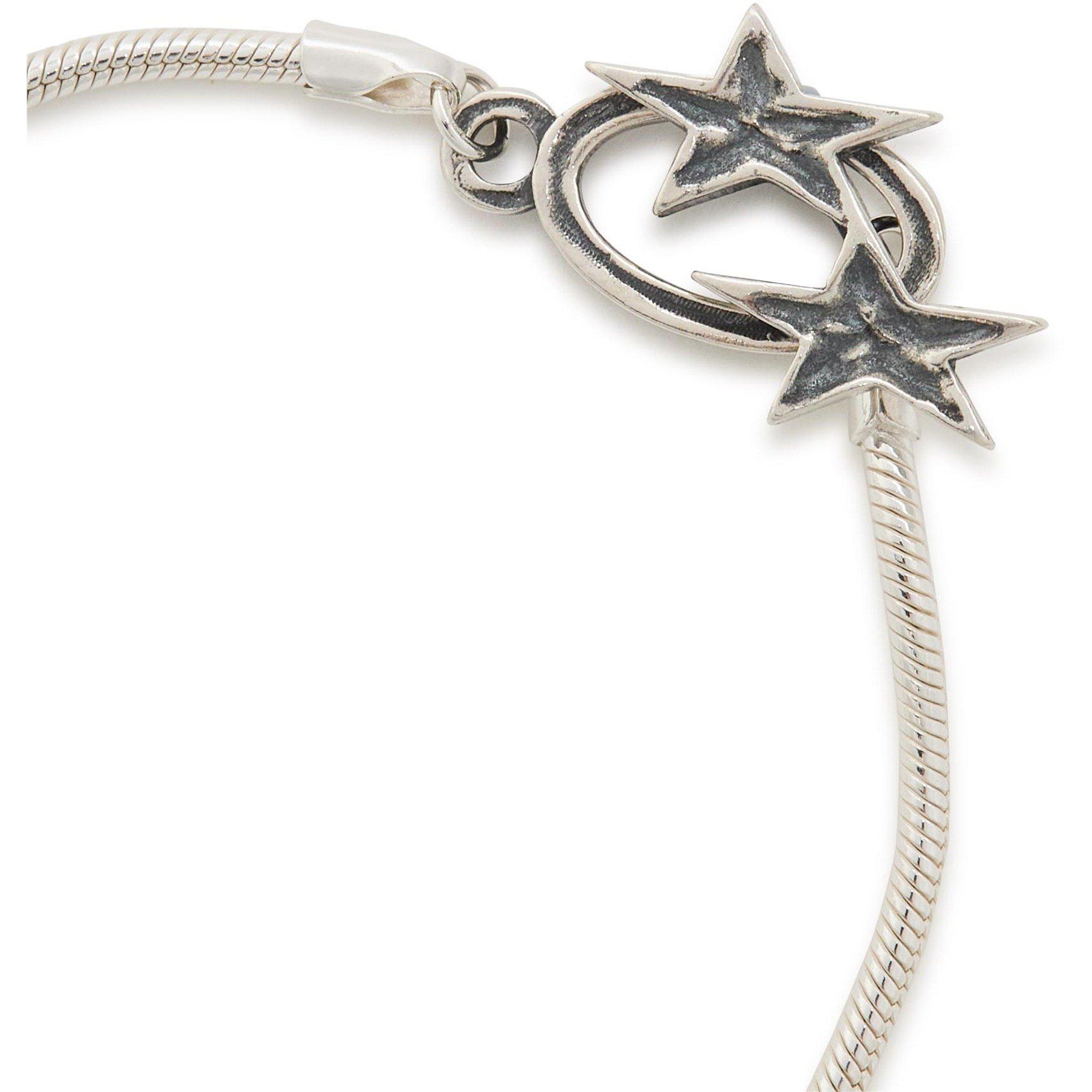 SILVER - TWOJEYS - Men's TJ Icon Clasp Silver Chain Bracelet - 3