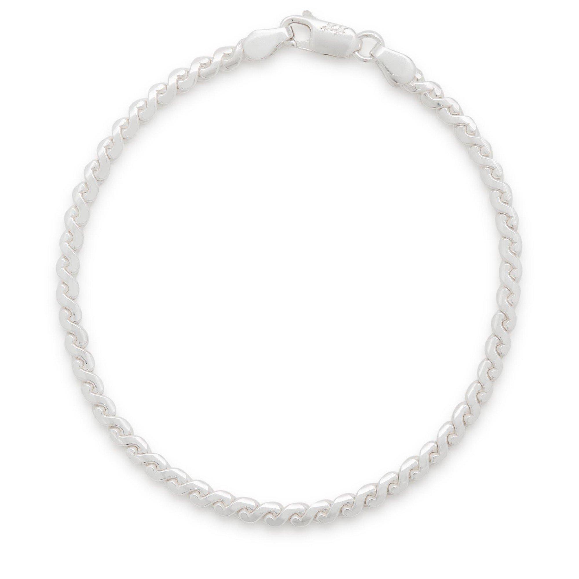 SILVER - TWOJEYS - TJ Icon Double Chain Bracelet