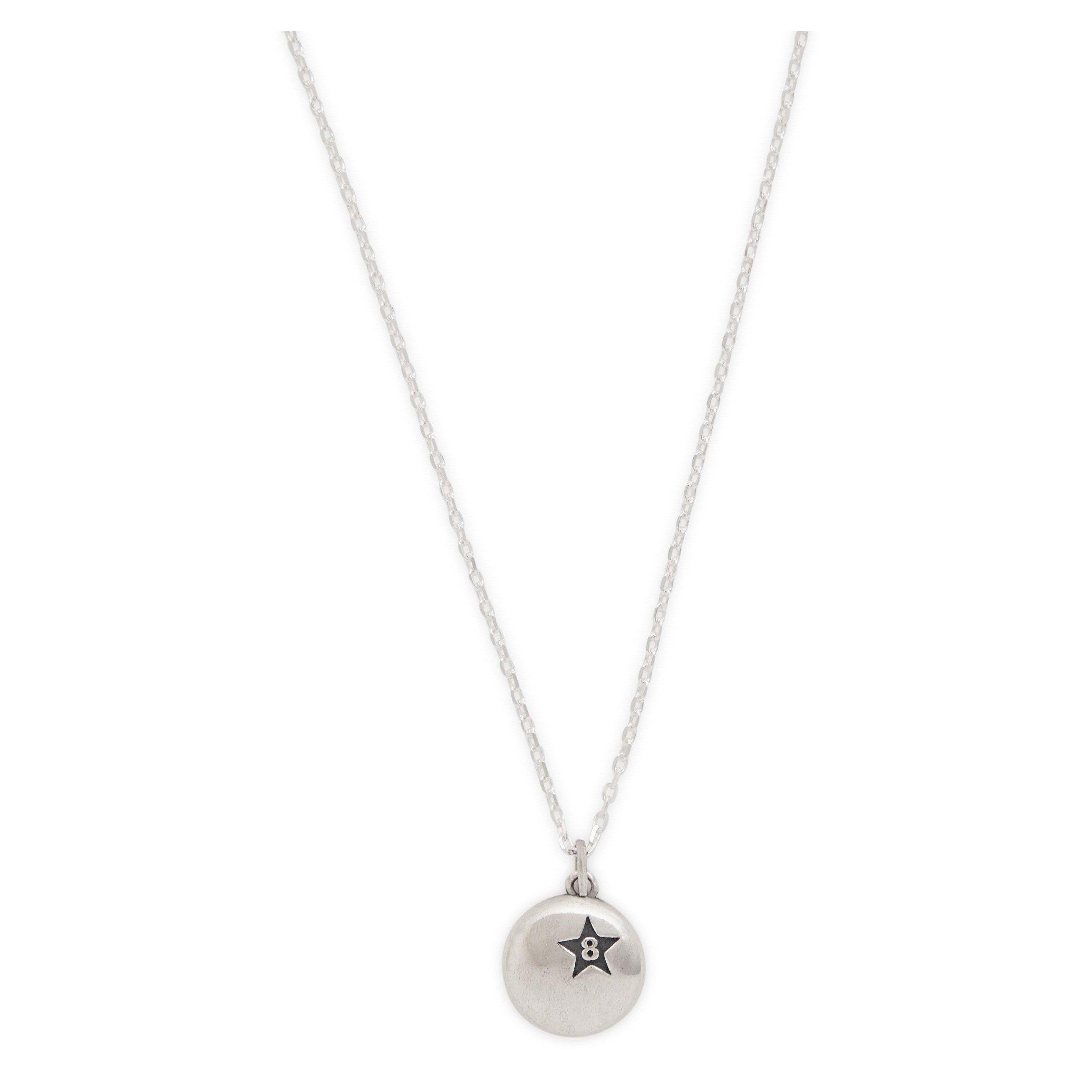 SILVER - TWOJEYS - TJ 8 BALL NECKLACE
