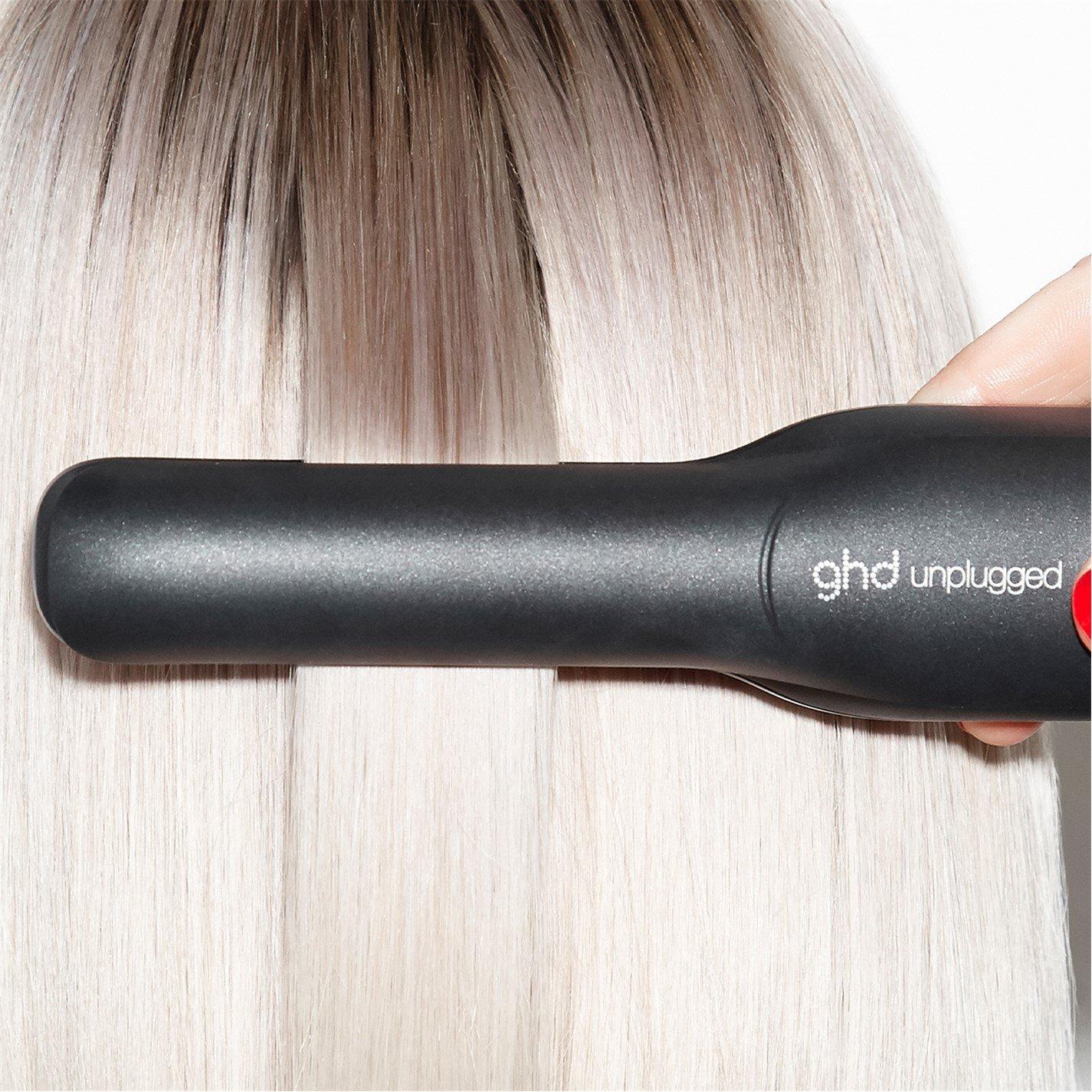 Black - GHD - Unplugged Cordless Hair Straightener - 4