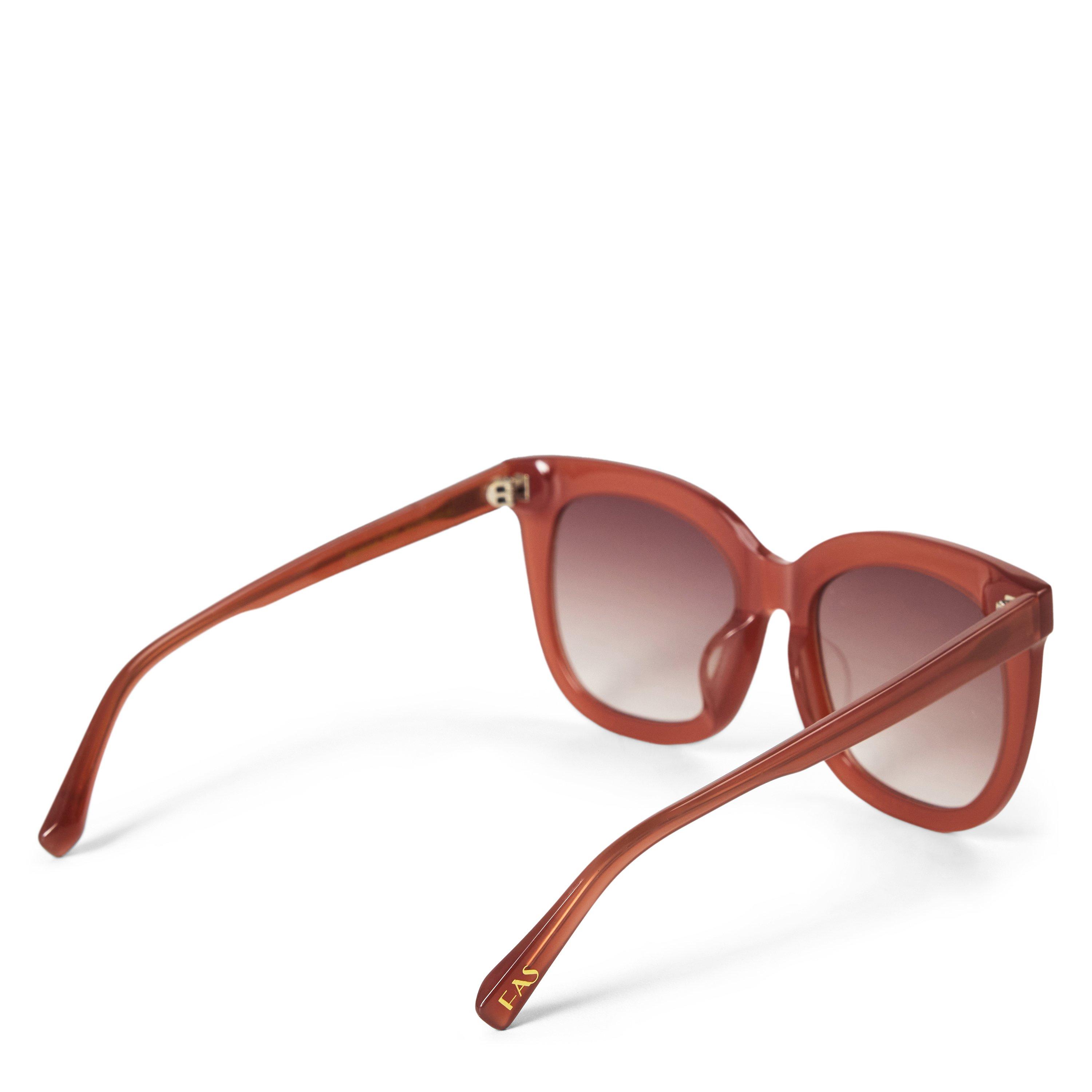 RED - Unknown - Women's Macaroon Gradient Square Sunglasses - 2