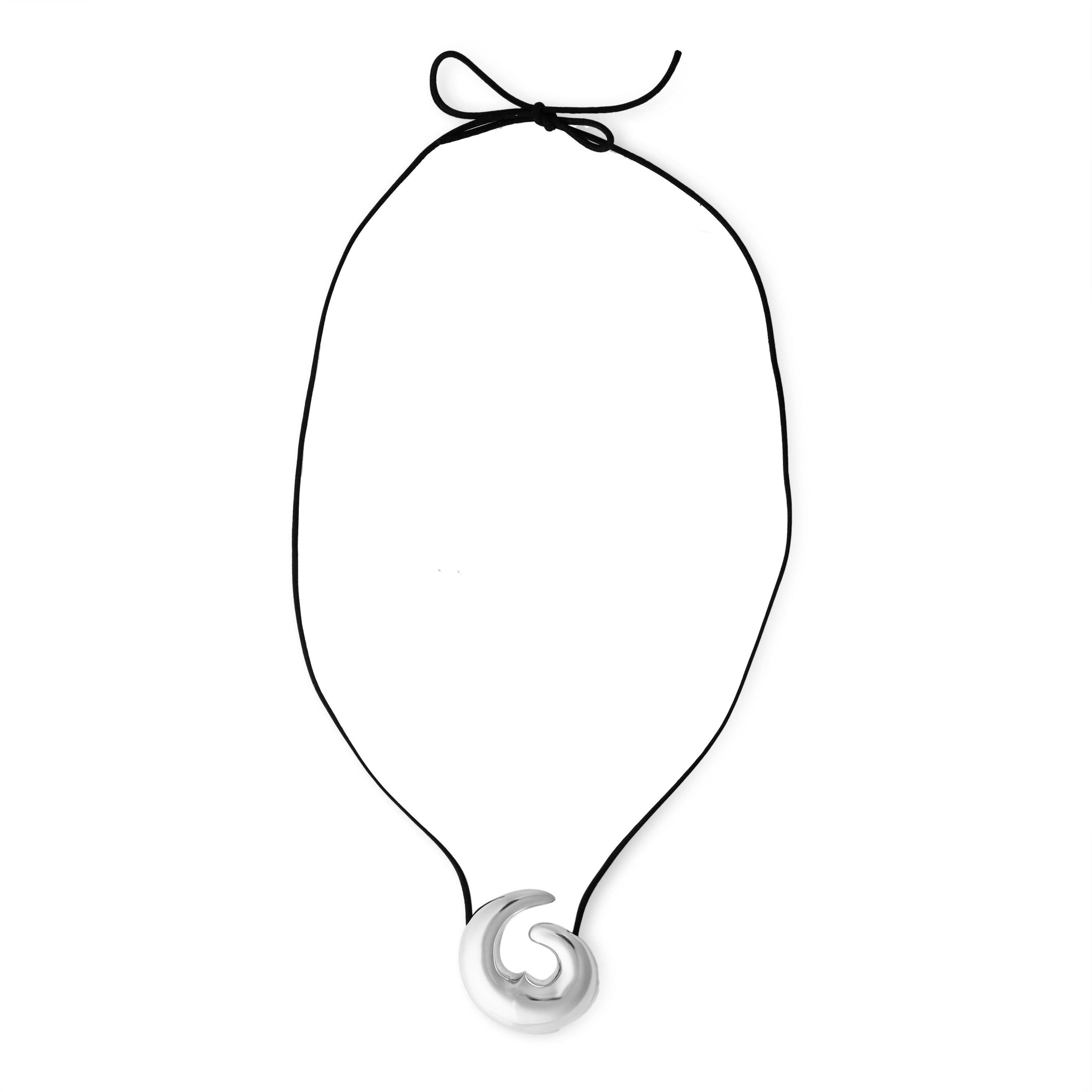 SILVER AND OTHE - AGMES - LARGE NADIA PENDANT - 2