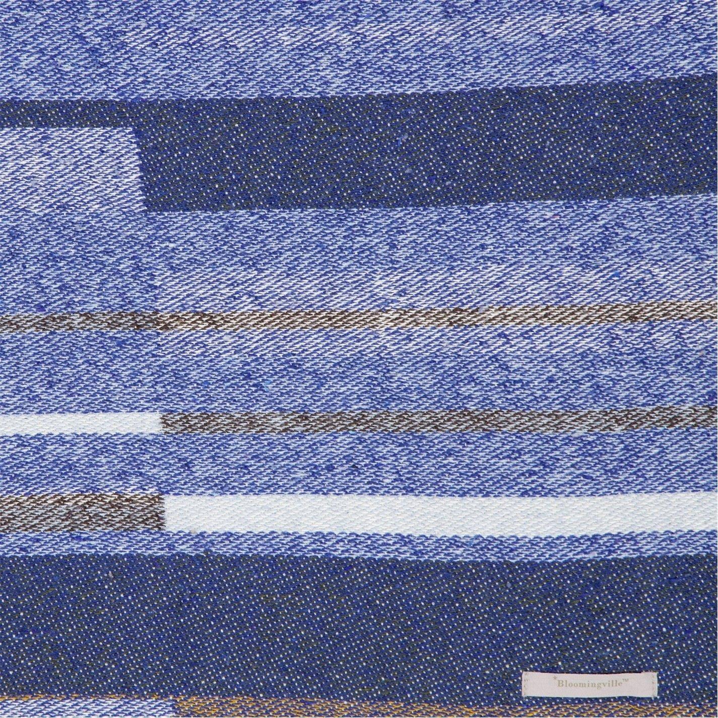 Blue - Bloomingville - Toscana Blanket 130x160 cm - 2