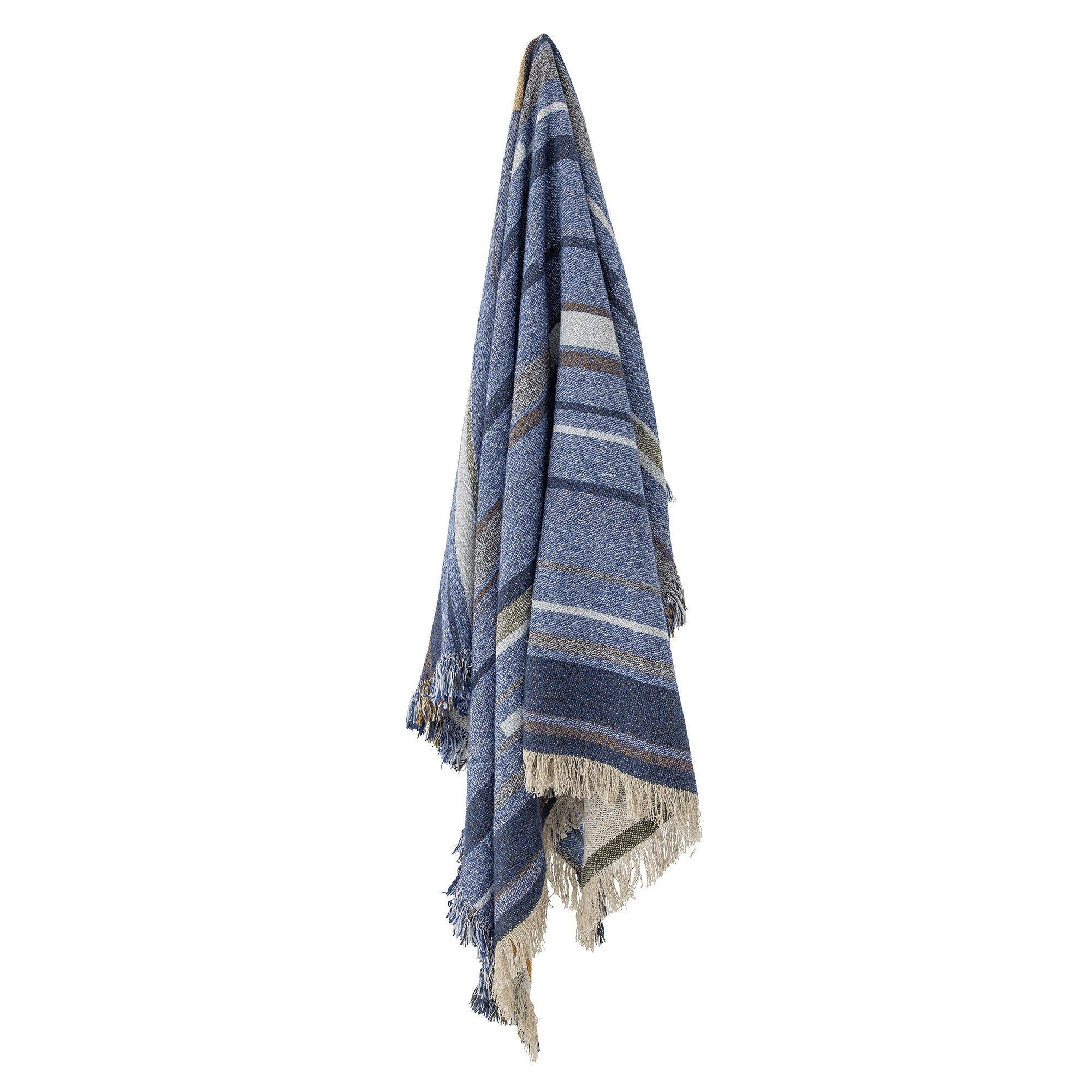 Blue - Bloomingville - Toscana Blanket 130x160 cm - 4