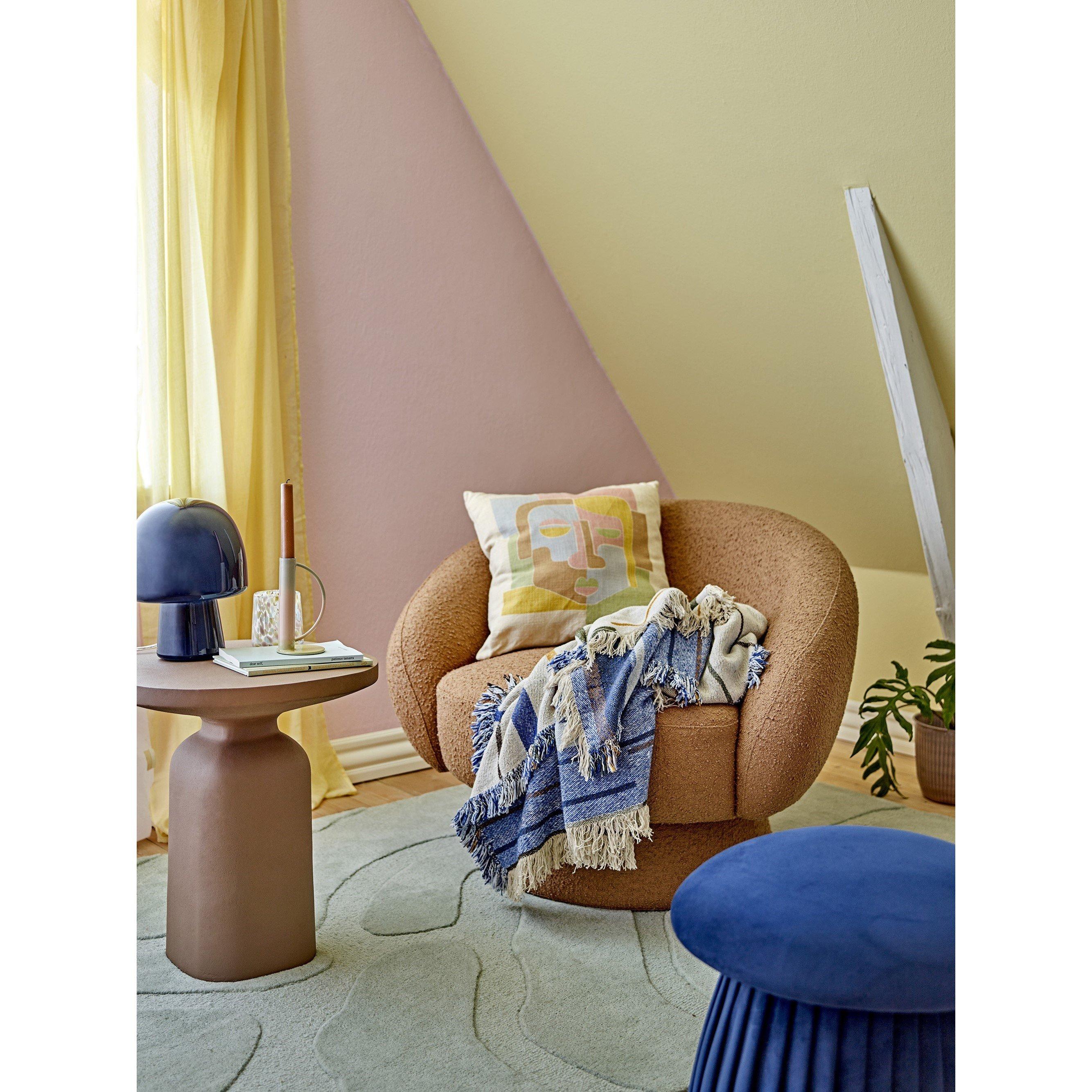 Blue - Bloomingville - Toscana Blanket 130x160 cm - 5