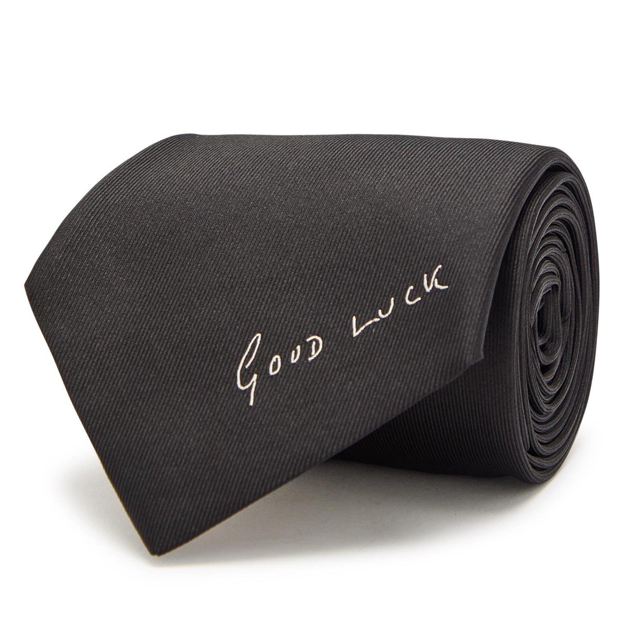 BLACK - Paul Smith - PS MEN TIE GOOD LUCK JACQUARD