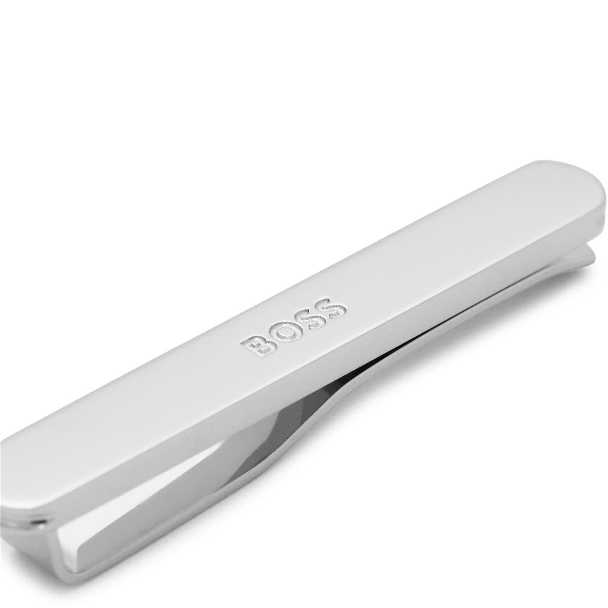 SILVER - Hugo - HUGO BOSS BOSSONE TIE CLIP - 3