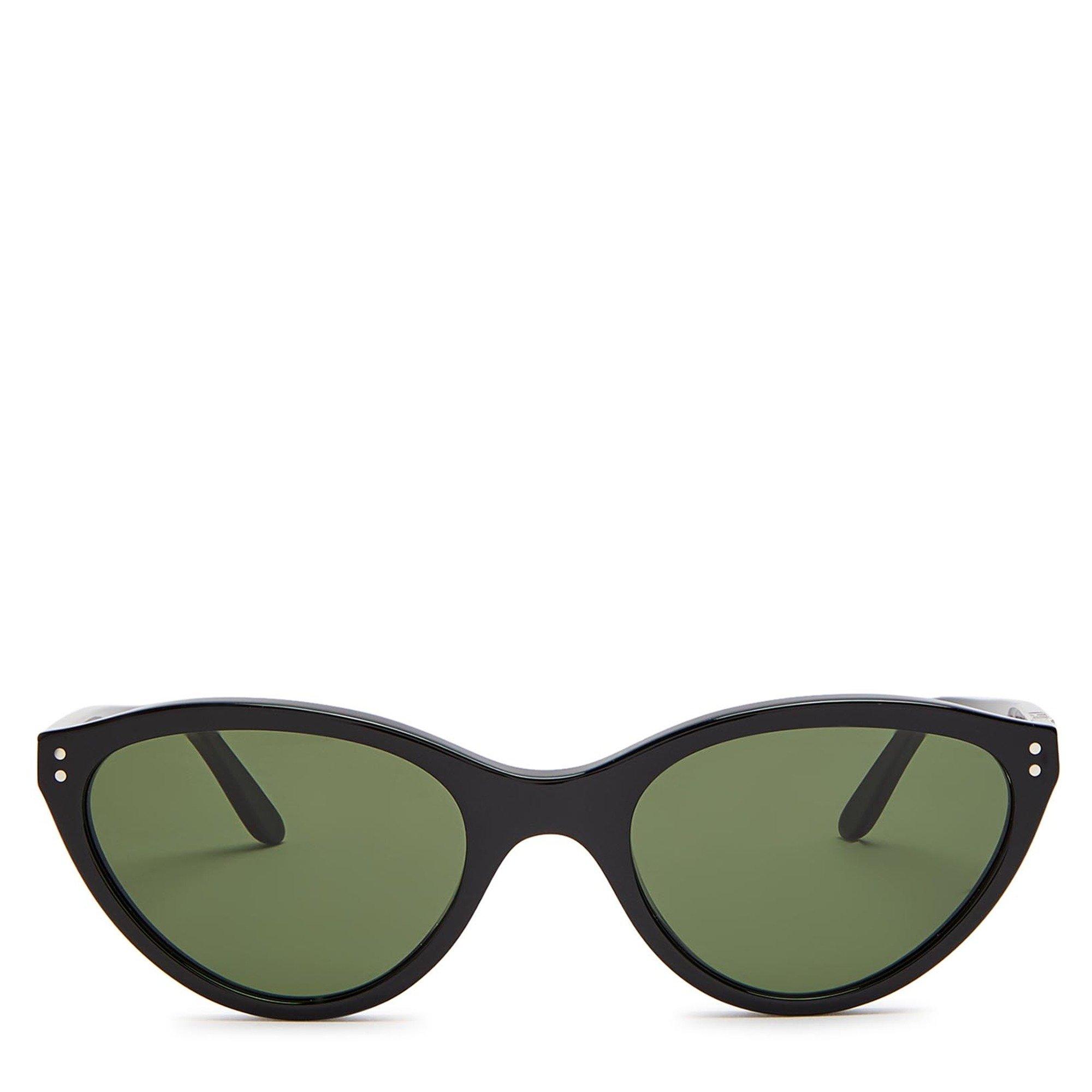 BLACK - Toteme - Women's Acetate Cat-Eye Sunglasses - 2