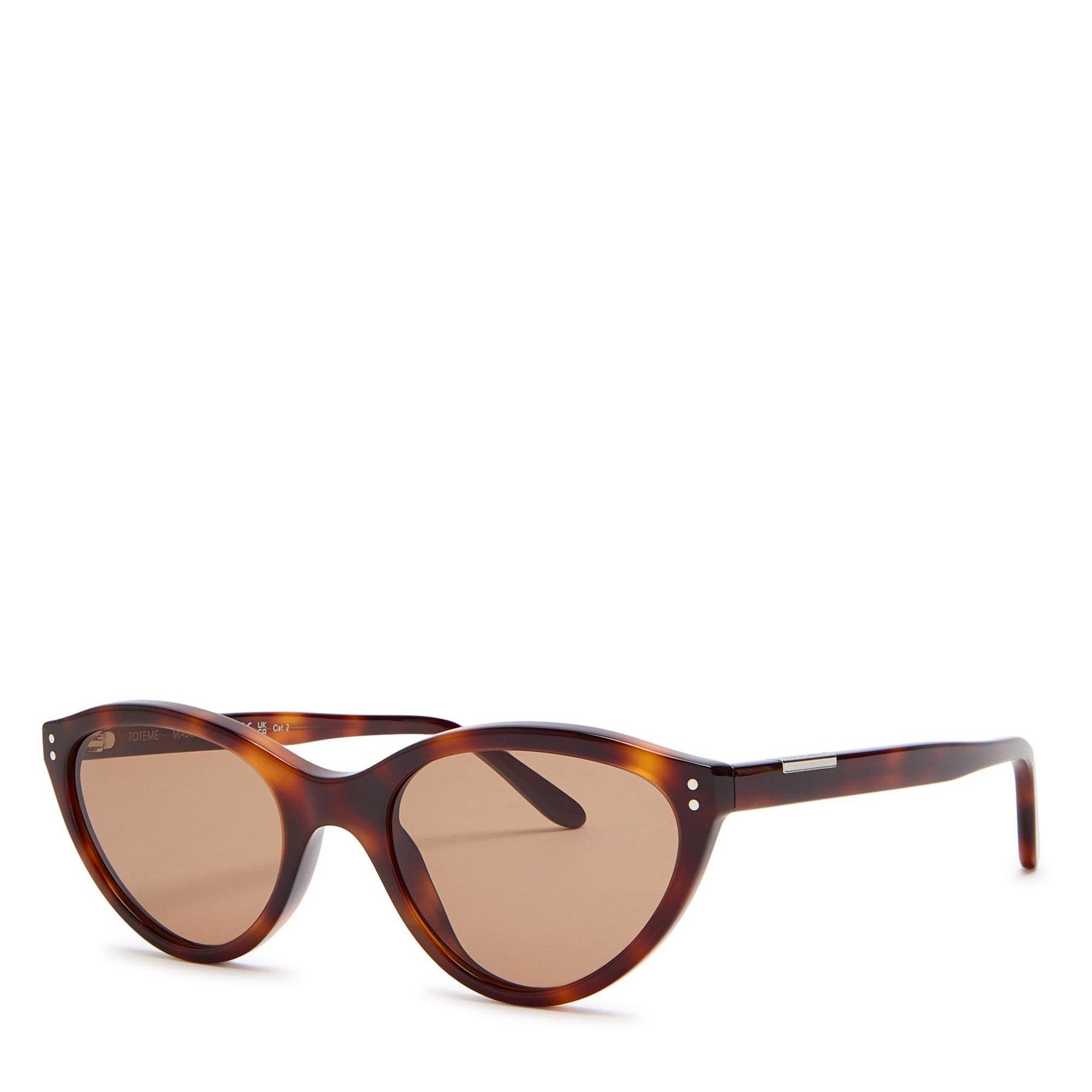 BROWN HAVANA - Toteme - Cateye sunglasses