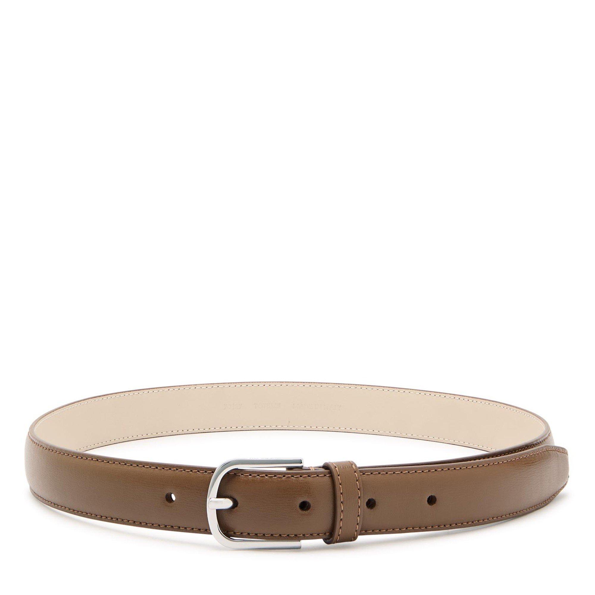 TAN - Toteme - Slim leather belt - 1