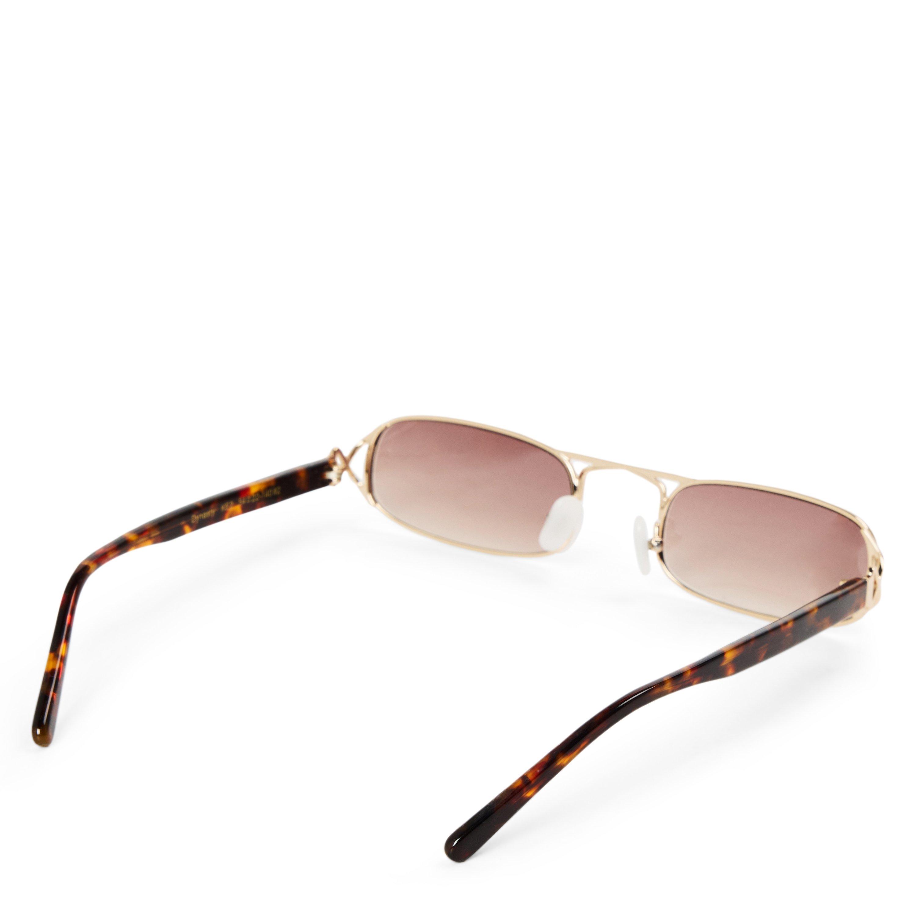 ROSE - Unknown - Women's DYNASTY09 Rectangle Sunglasses - 2