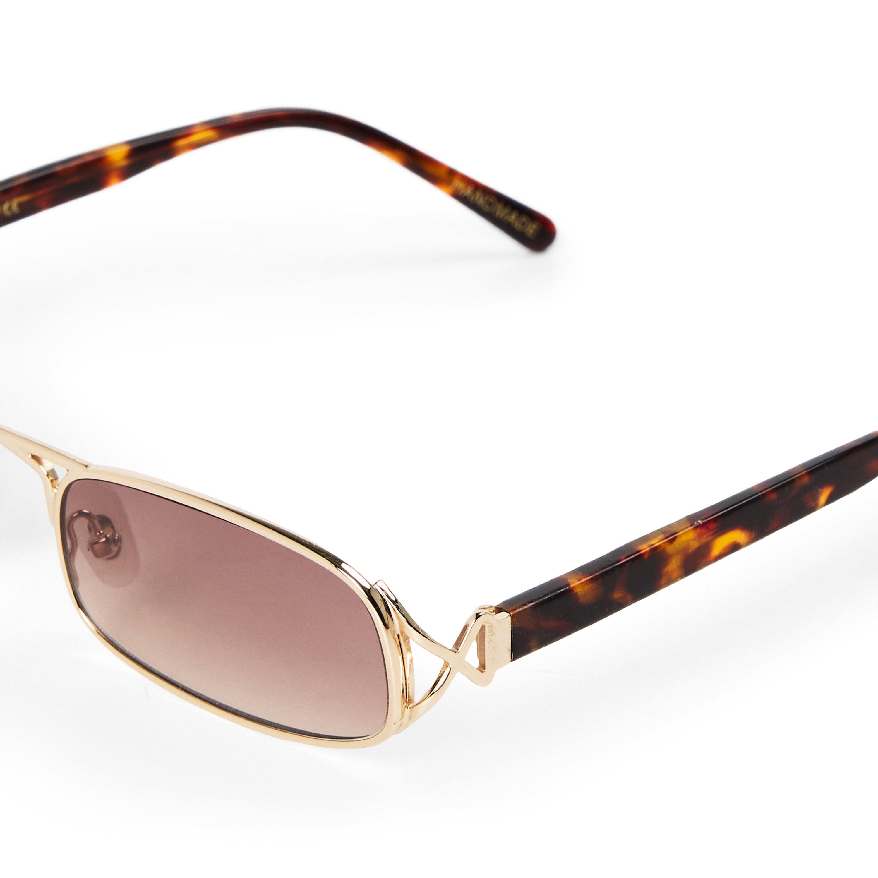 ROSE - Unknown - Women's DYNASTY09 Rectangle Sunglasses - 3