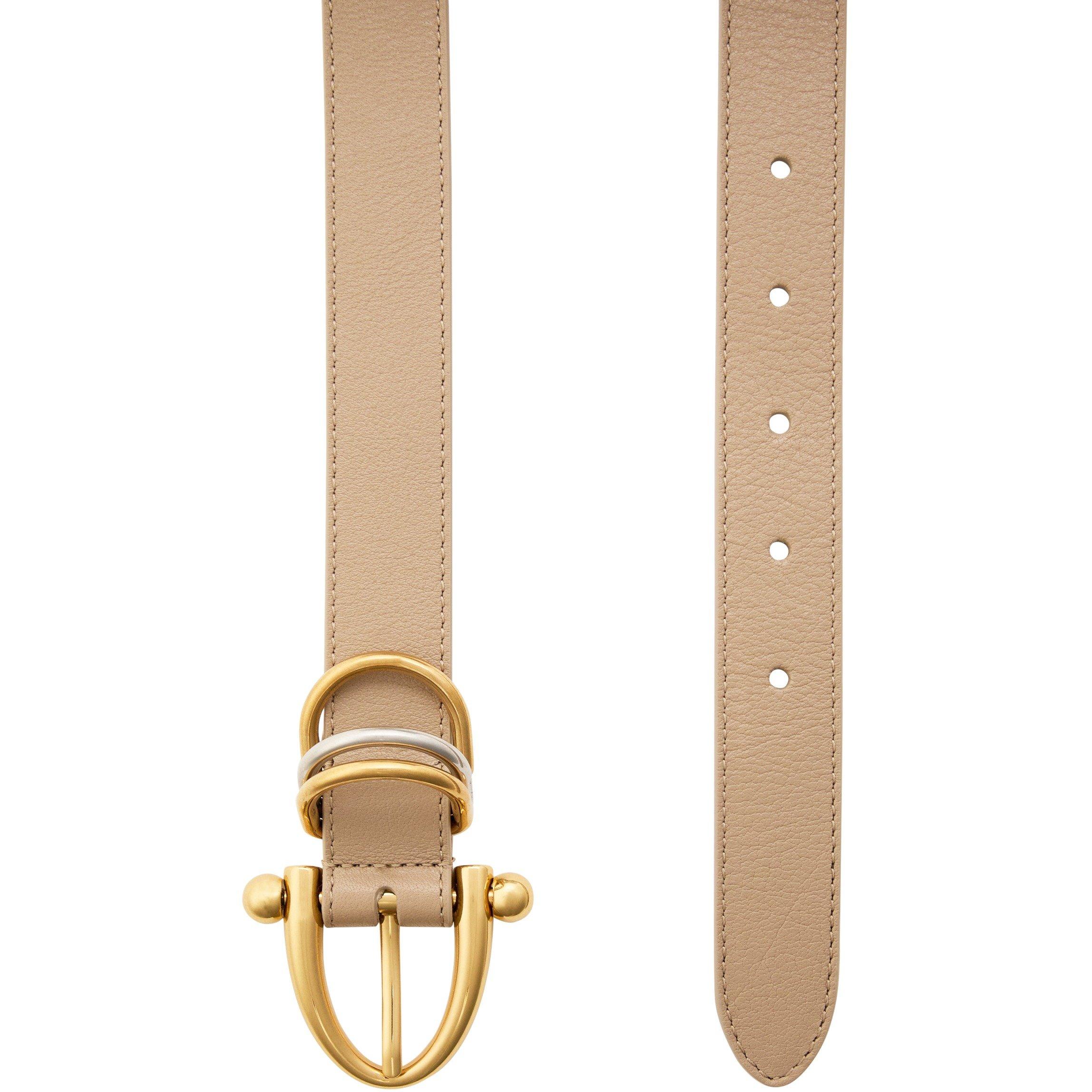 LIGHT BROWN - Chloe - Women's Bracelet Leather Belt - 2