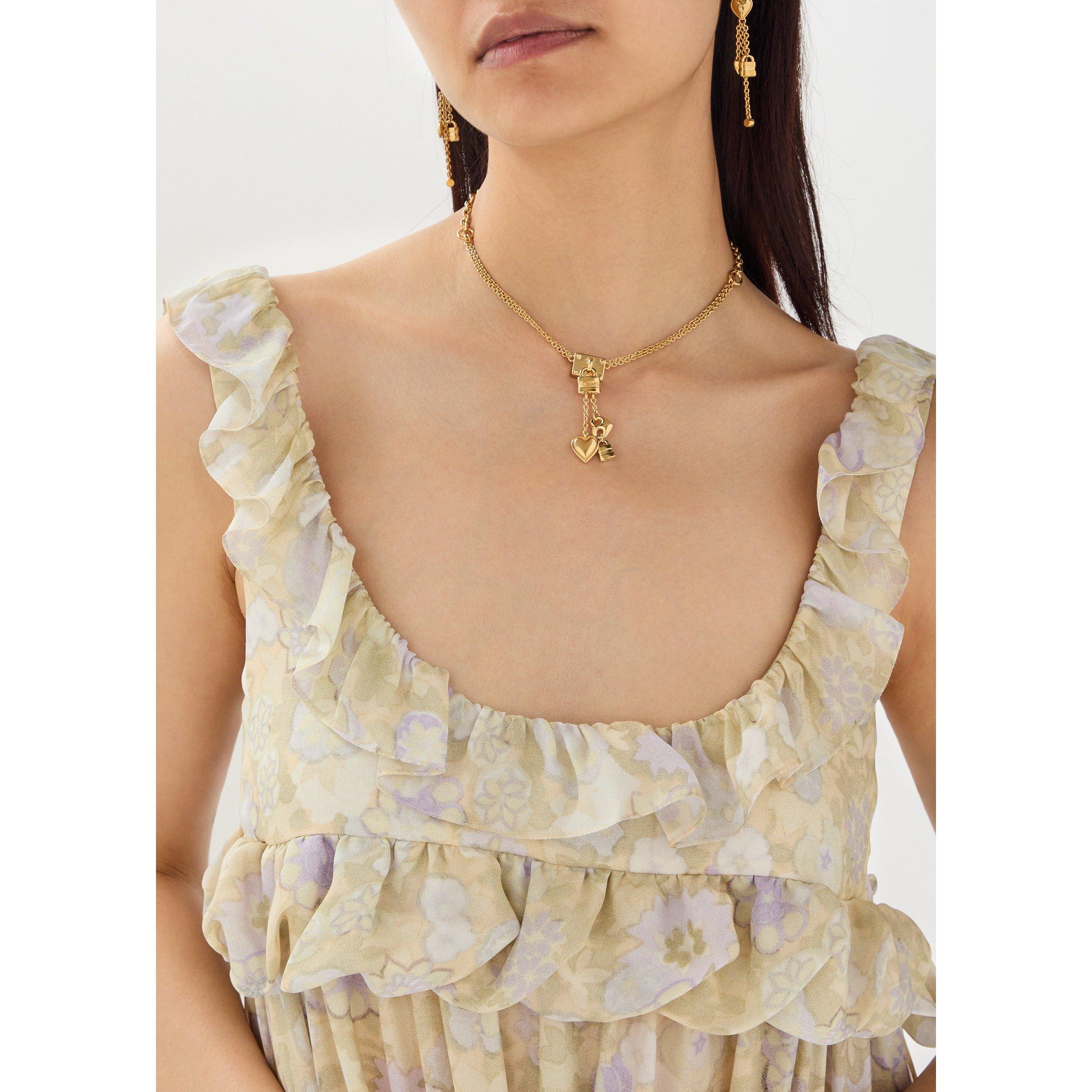 GOLD - Chloe - Pendent Drop Necklace - 3