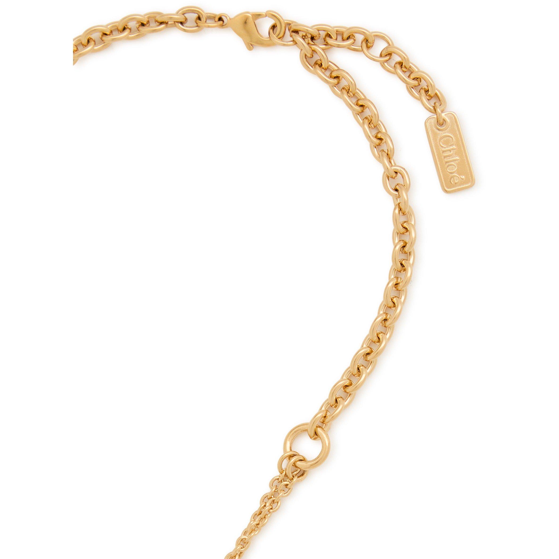 GOLD - Chloe - Pendent Drop Necklace - 4