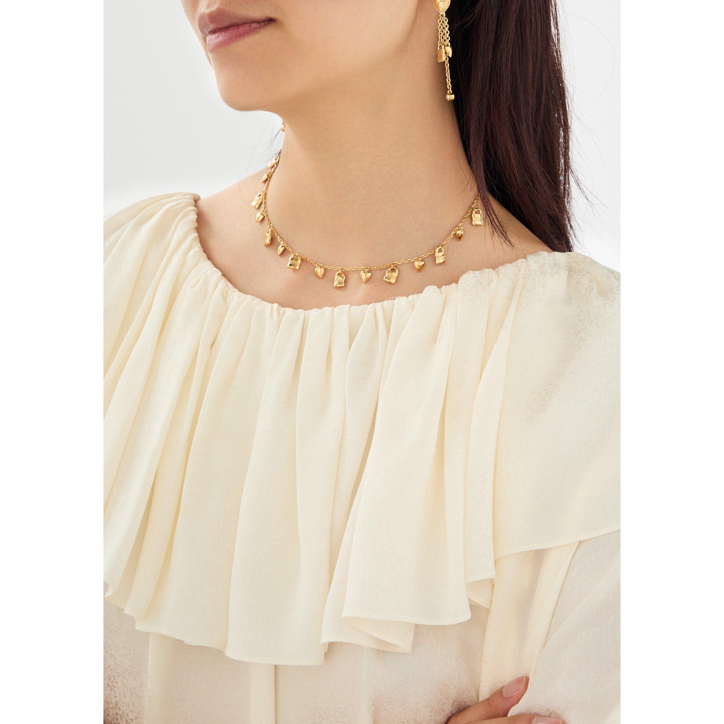 GOLD - Chloe - Multi Drop Round Necklace - 3