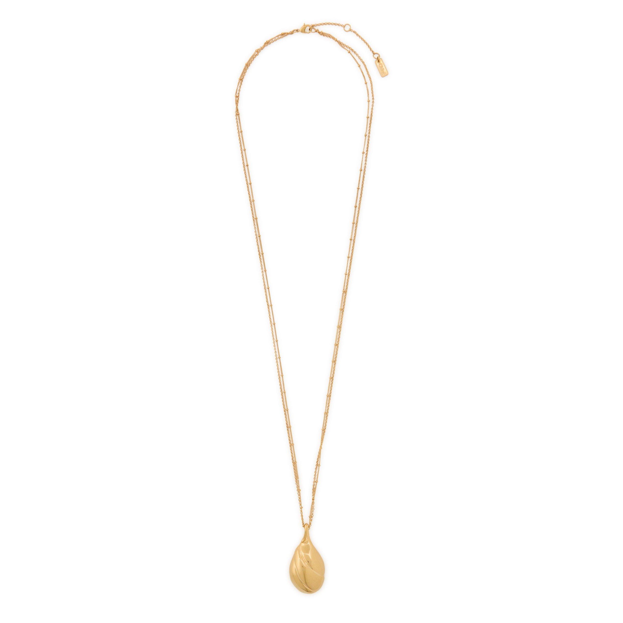 GOLD AND OTHER - Chloe - Jewel Gold Drop Necklace - 2