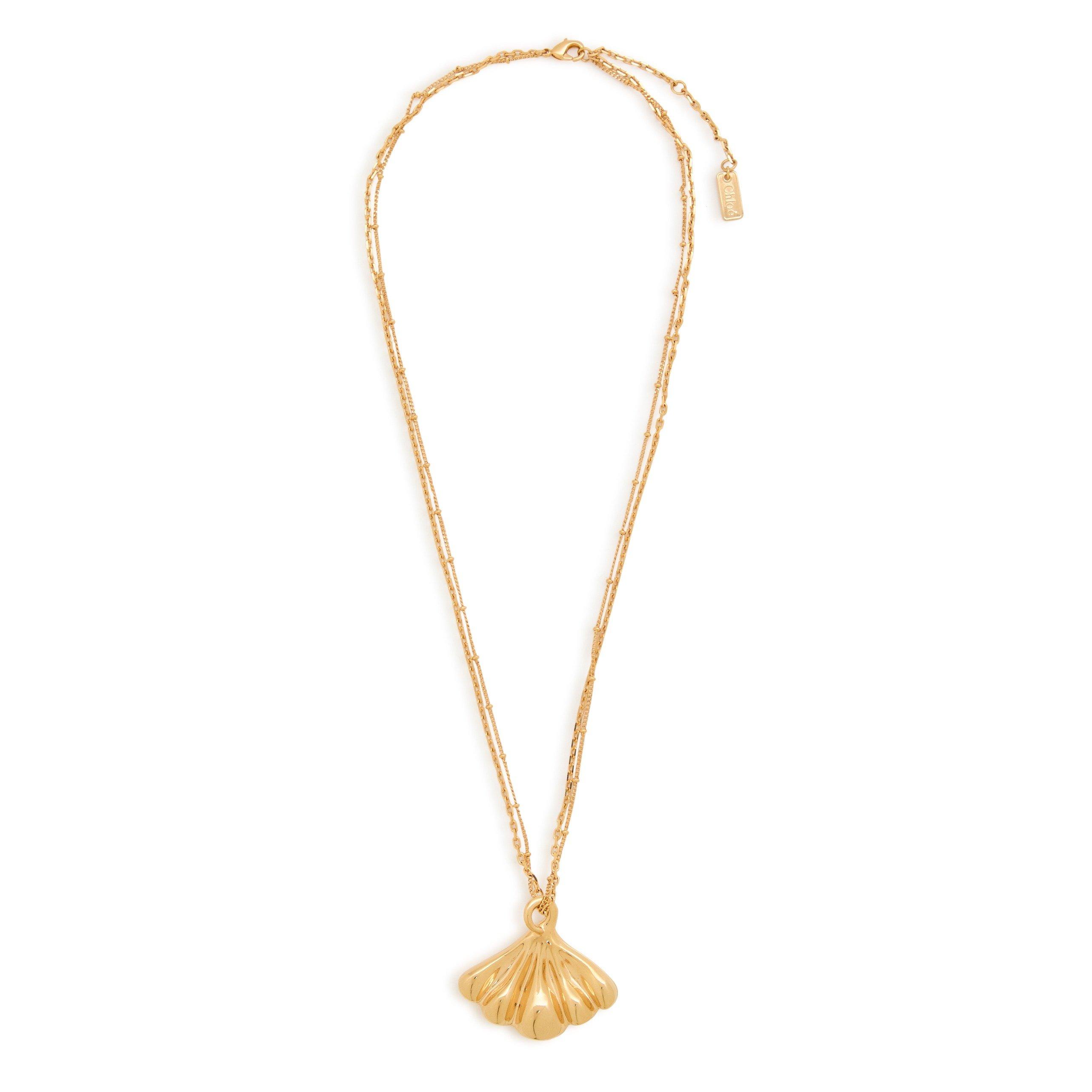 GOLD AND OTHER - Chloe - Shell Pendent Necklace - 2