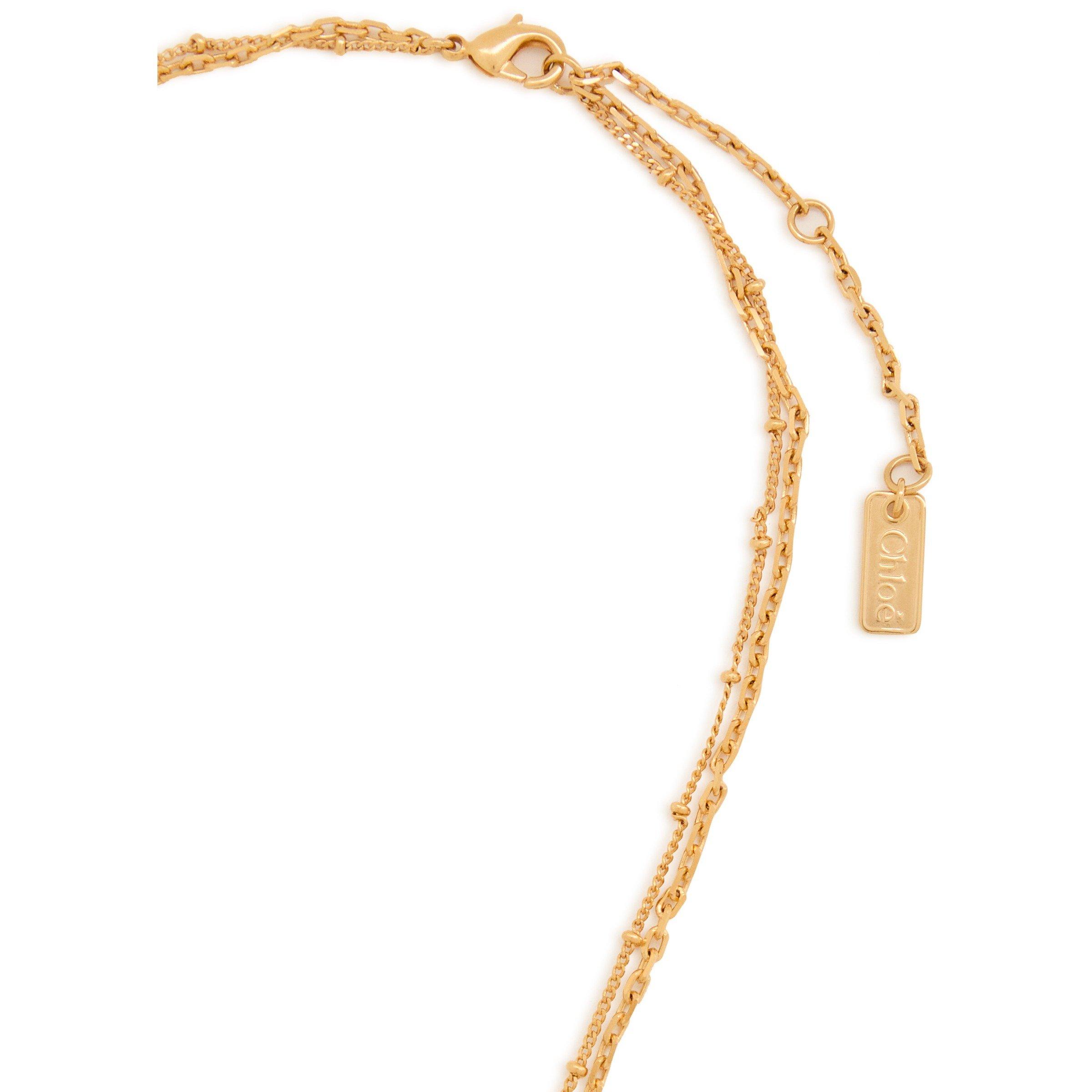 GOLD AND OTHER - Chloe - Shell Pendent Necklace - 4