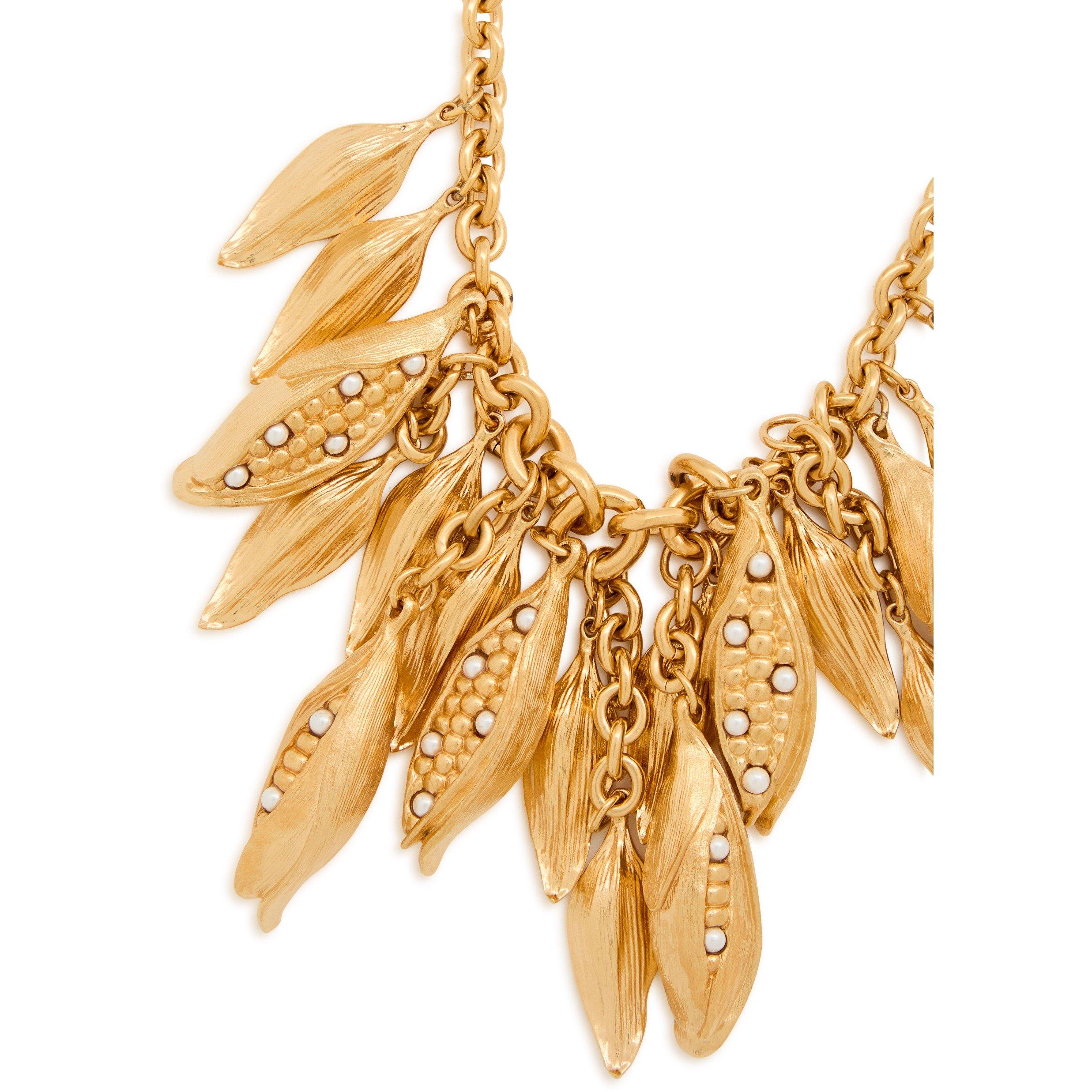 GOLD AND OTHER - Chloe - Women's Multi Drop Pendant Necklace - 2
