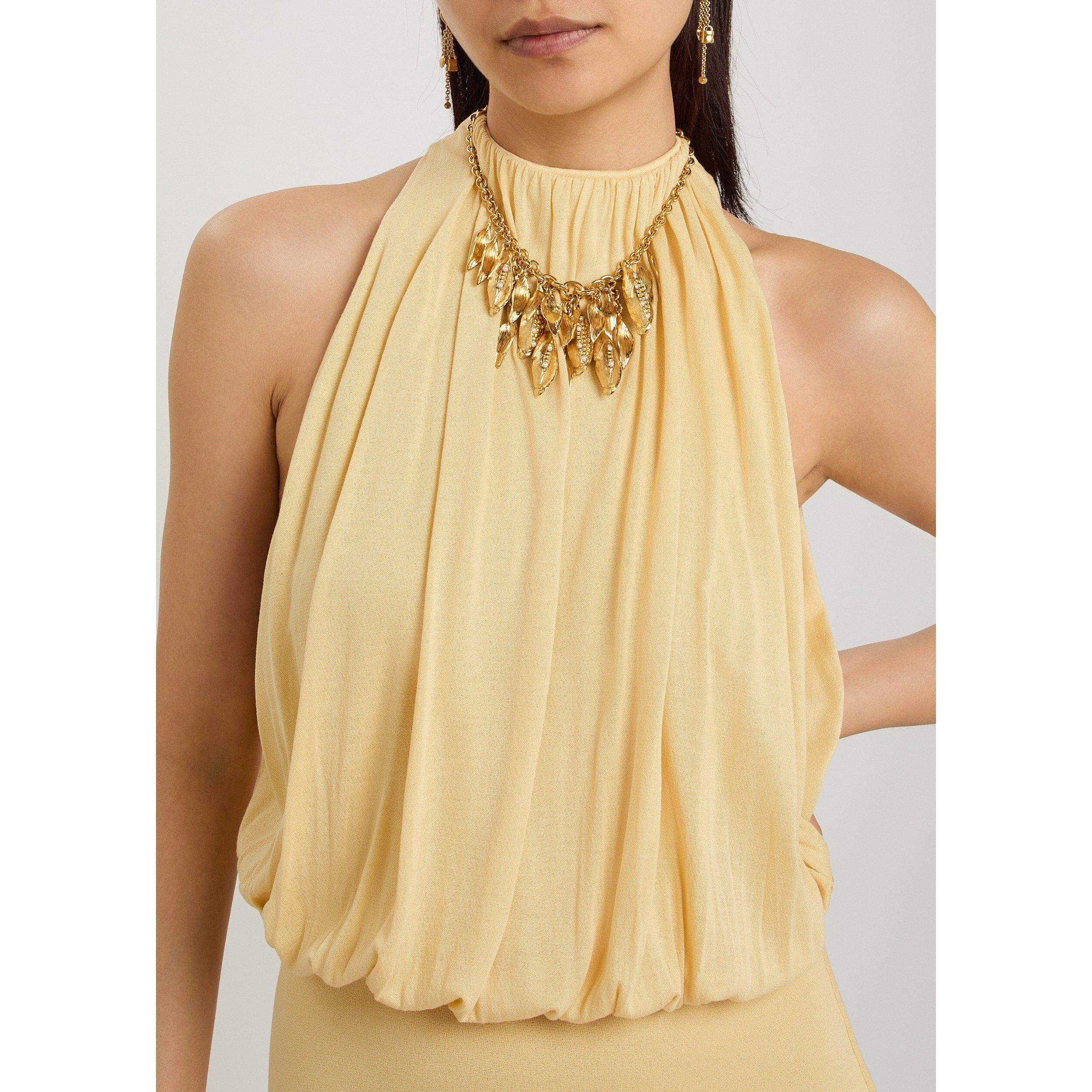 GOLD AND OTHER - Chloe - Women's Multi Drop Pendant Necklace - 3