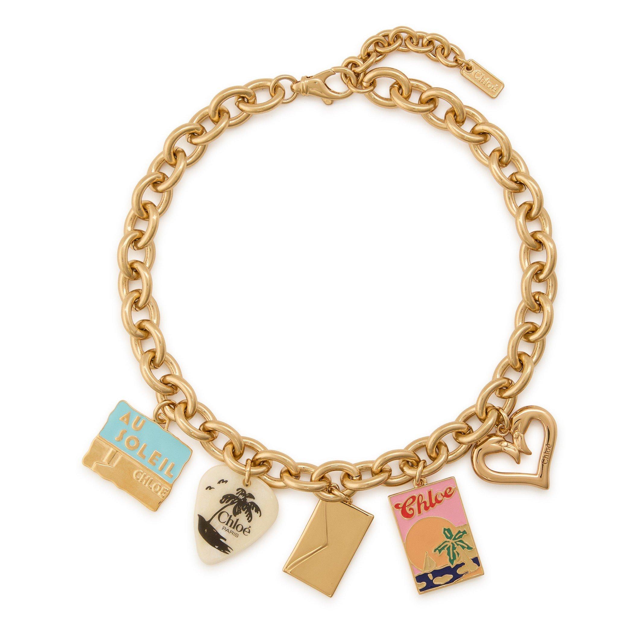 GOLD OTHER - Chloe - NECKLACE CHARMS