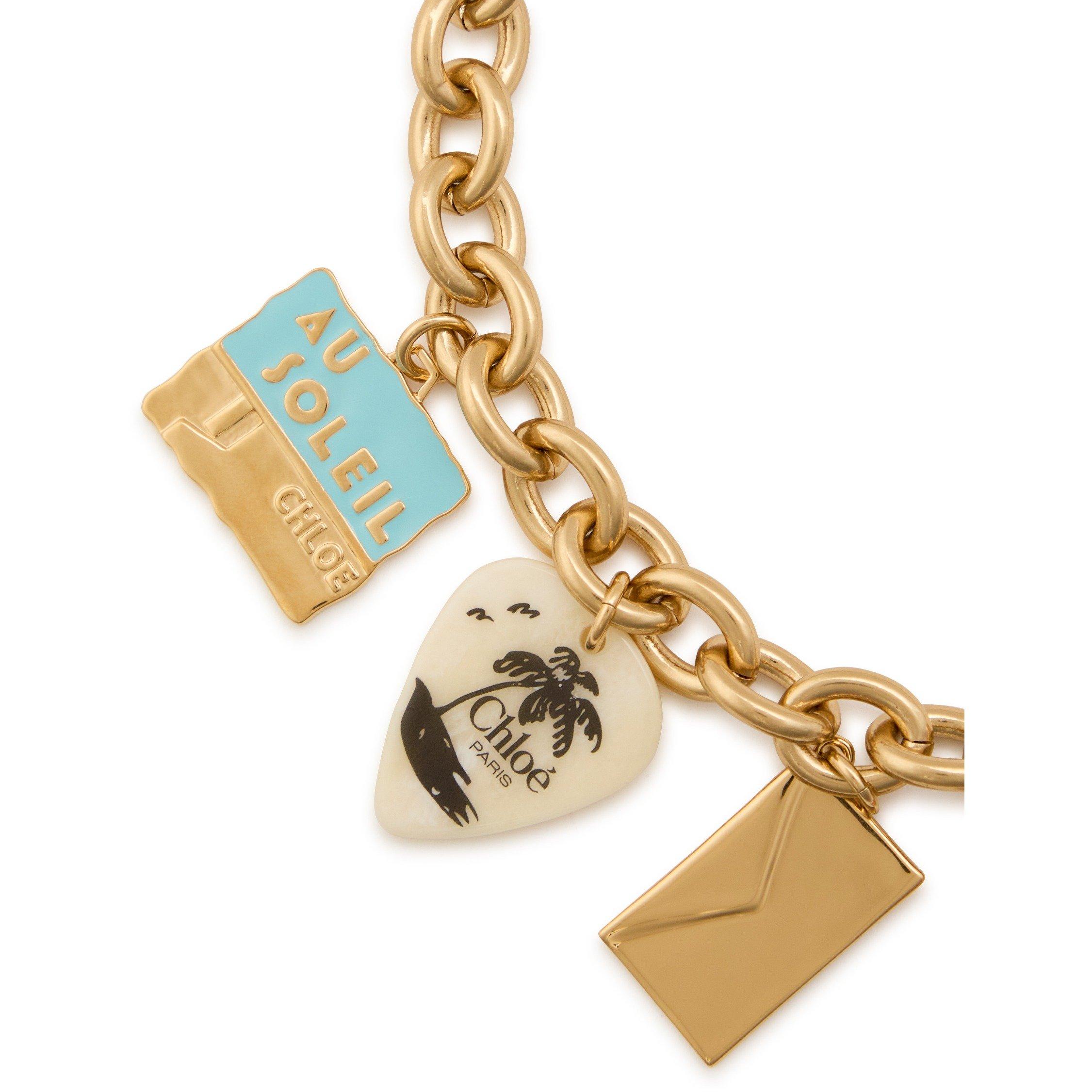 GOLD OTHER - Chloe - Women's À La Plage Pendant Necklace - 2