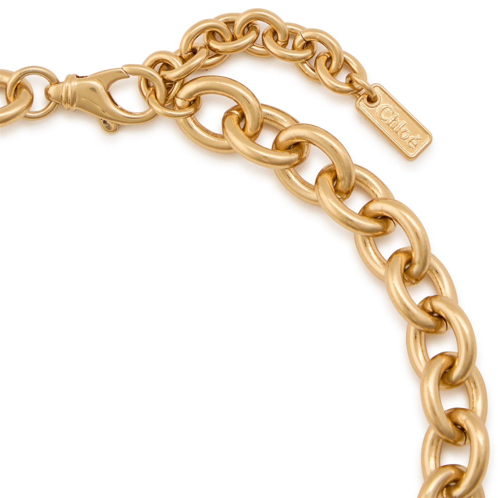 GOLD OTHER - Chloe - Women's À La Plage Pendant Necklace - 4