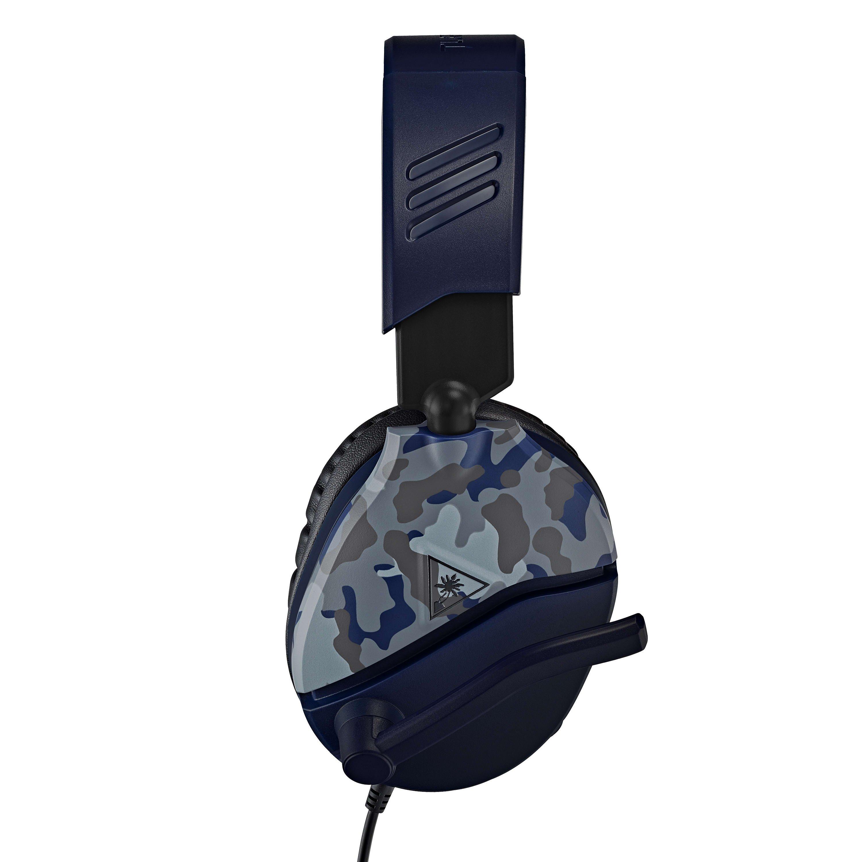 Camo Blue - Turtle Beach - Recon 70 PS5 PS4 Xbox & PC Gaming Headset – Camo Blue - 6