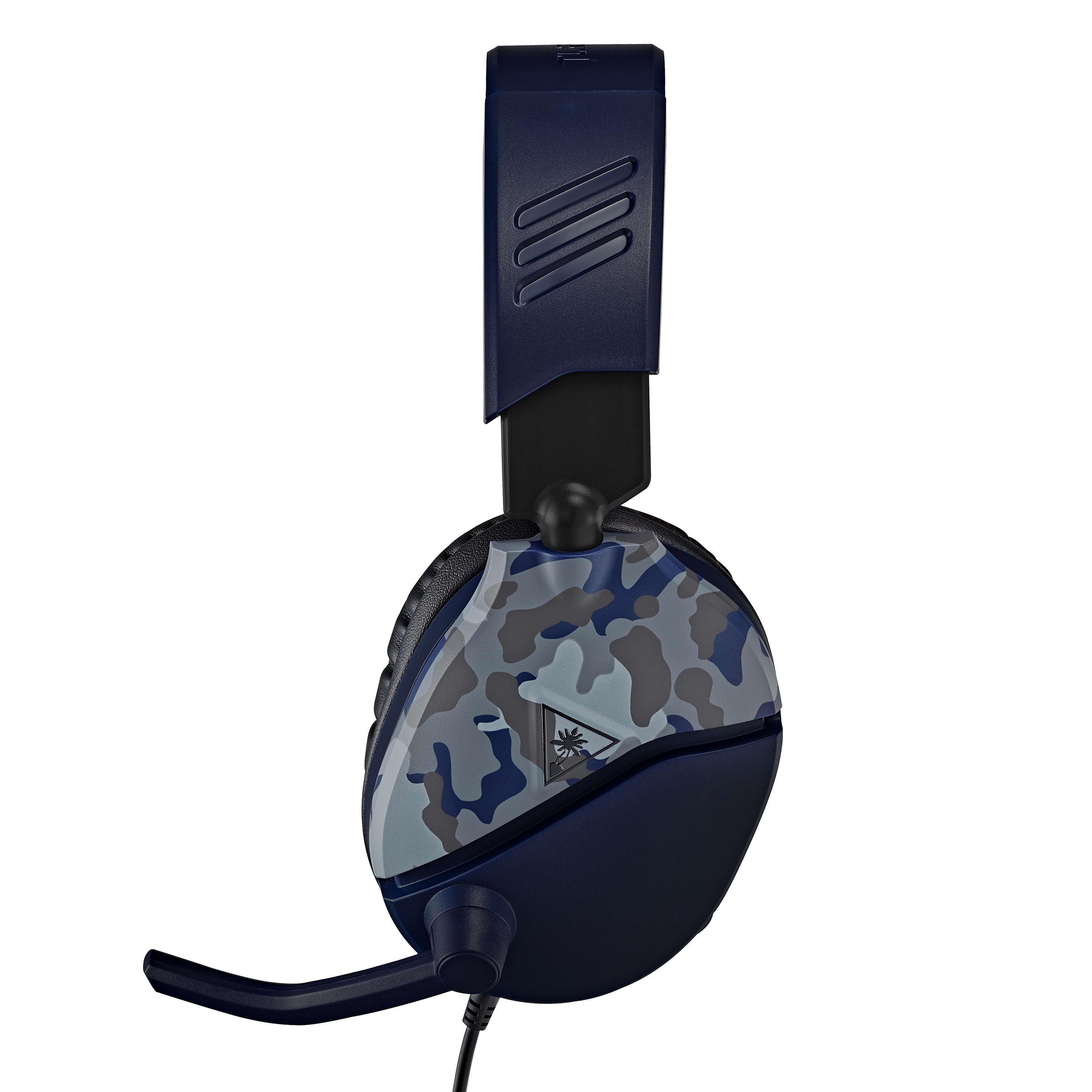 Camo Blue - Turtle Beach - Recon 70 PS5 PS4 Xbox & PC Gaming Headset – Camo Blue - 7