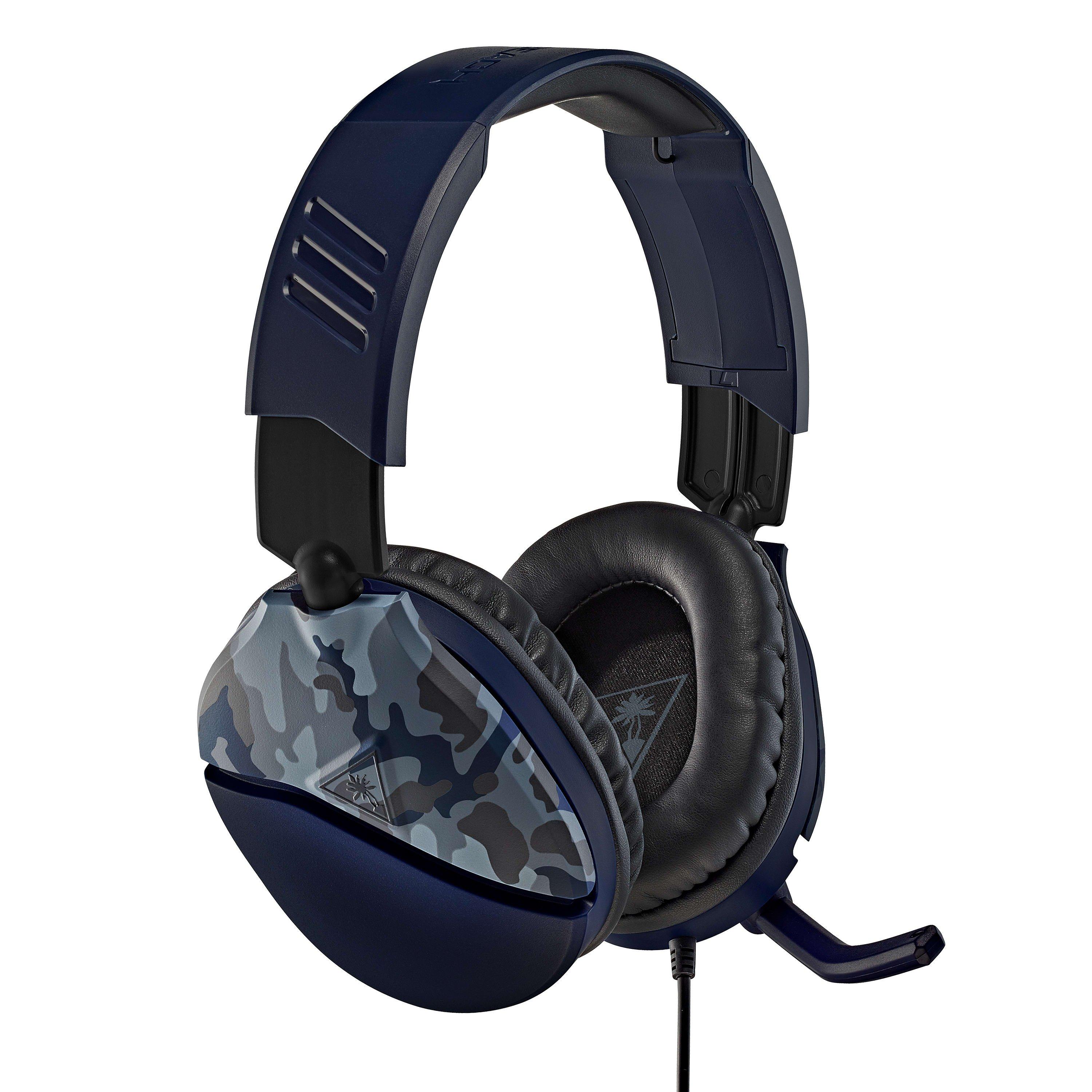 Camo Blue - Turtle Beach - Recon 70 PS5 PS4 Xbox & PC Gaming Headset – Camo Blue - 8
