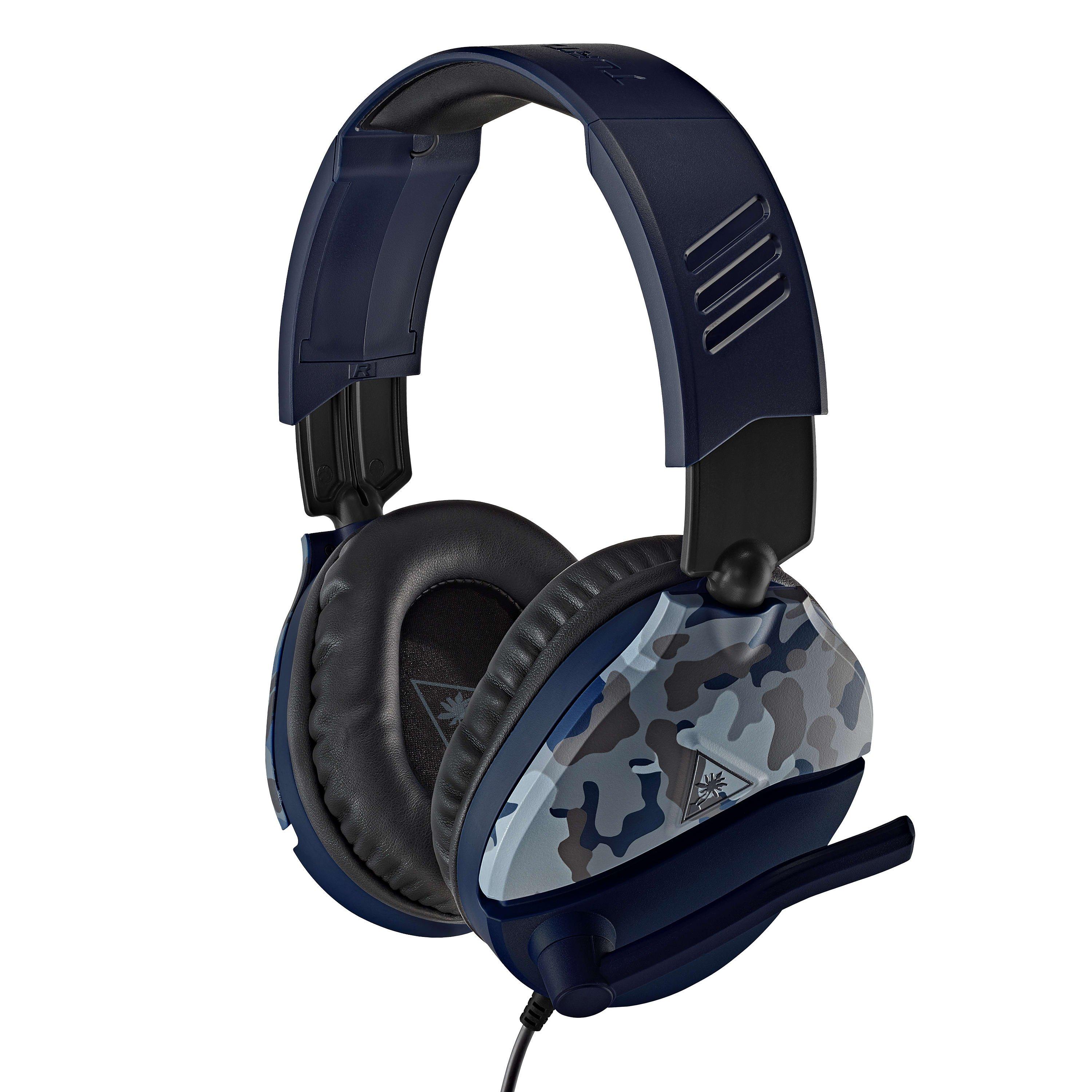 Camo Blue - Turtle Beach - Recon 70 PS5 PS4 Xbox & PC Gaming Headset – Camo Blue - 9