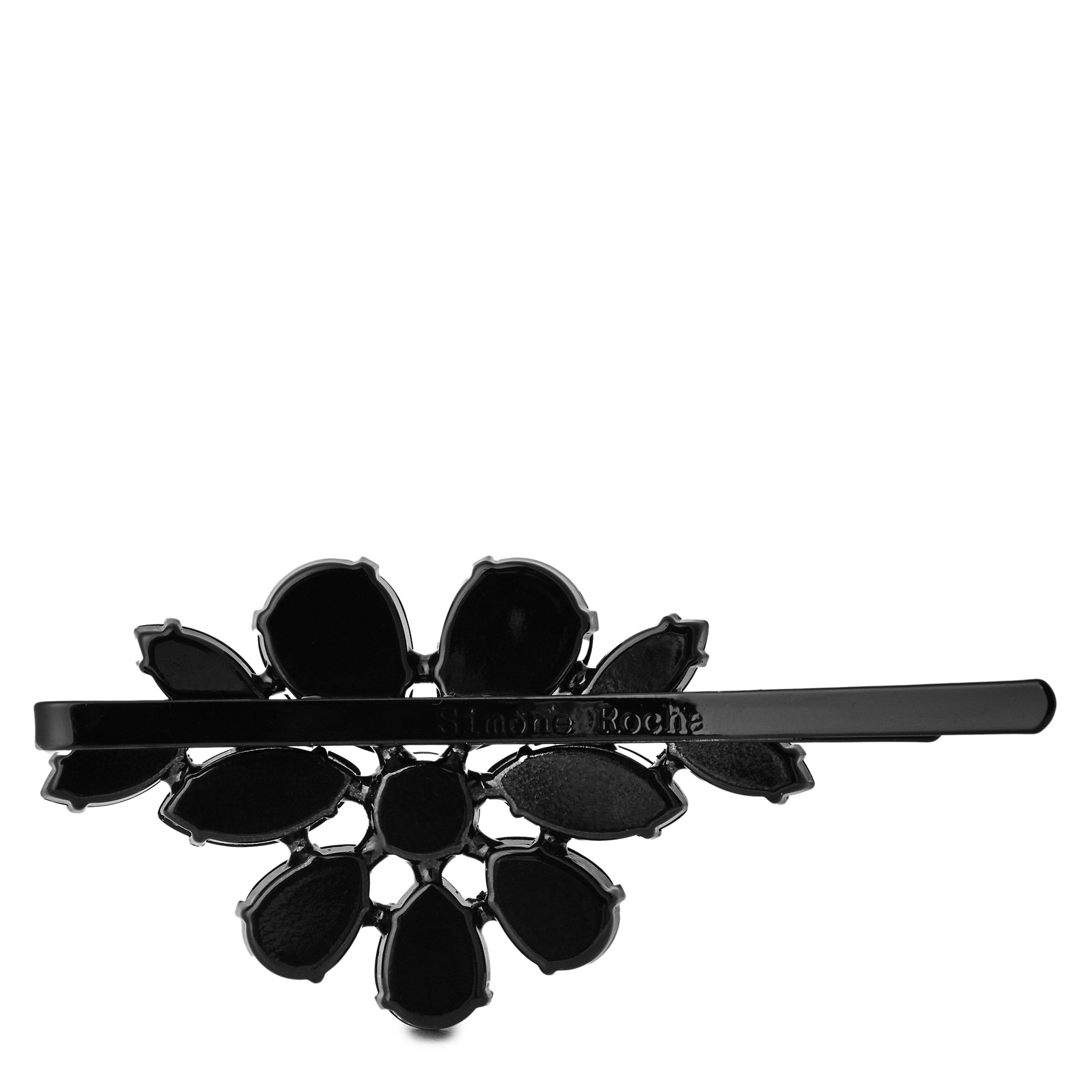 BLACK - Simone Rocha - HELLEBORE FLOWER HAIR CLI - 2