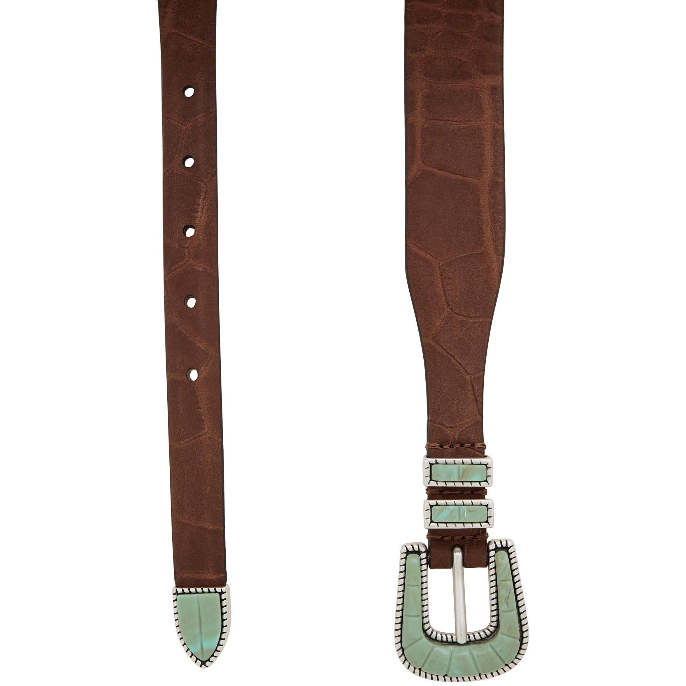 BROWN AND OTHER - Silver Ostrich - NUBUCK COLLECTION EXOTIC EFFEC - 2
