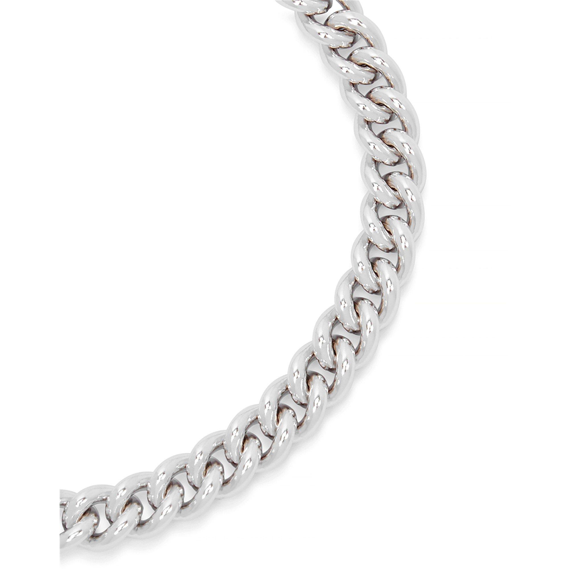 SILVER - Tom Wood - ROUNDED CURB BRACELET THICK - 2