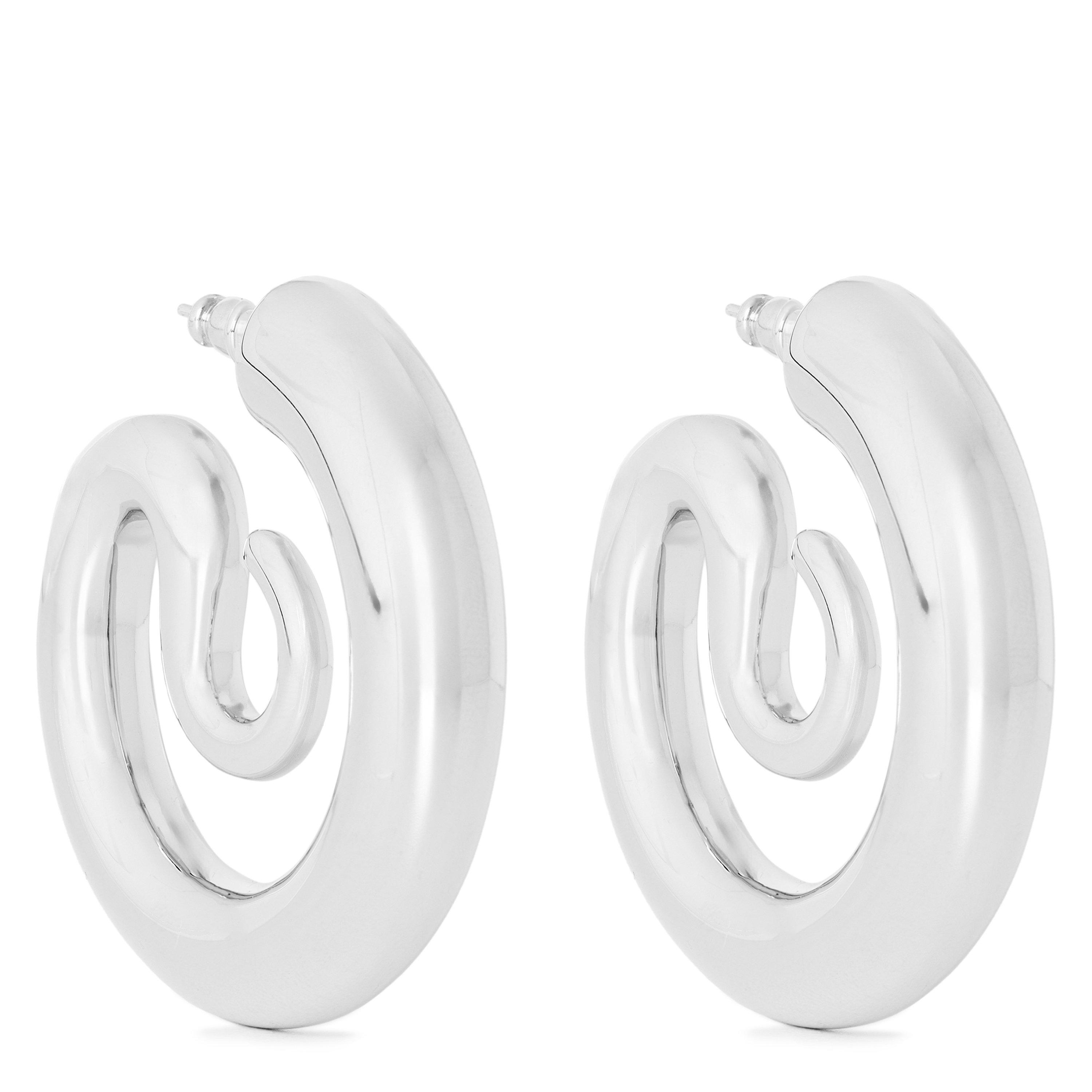 SILVER - Panconesi - SERPENT HOOPS MEDIUM - 1